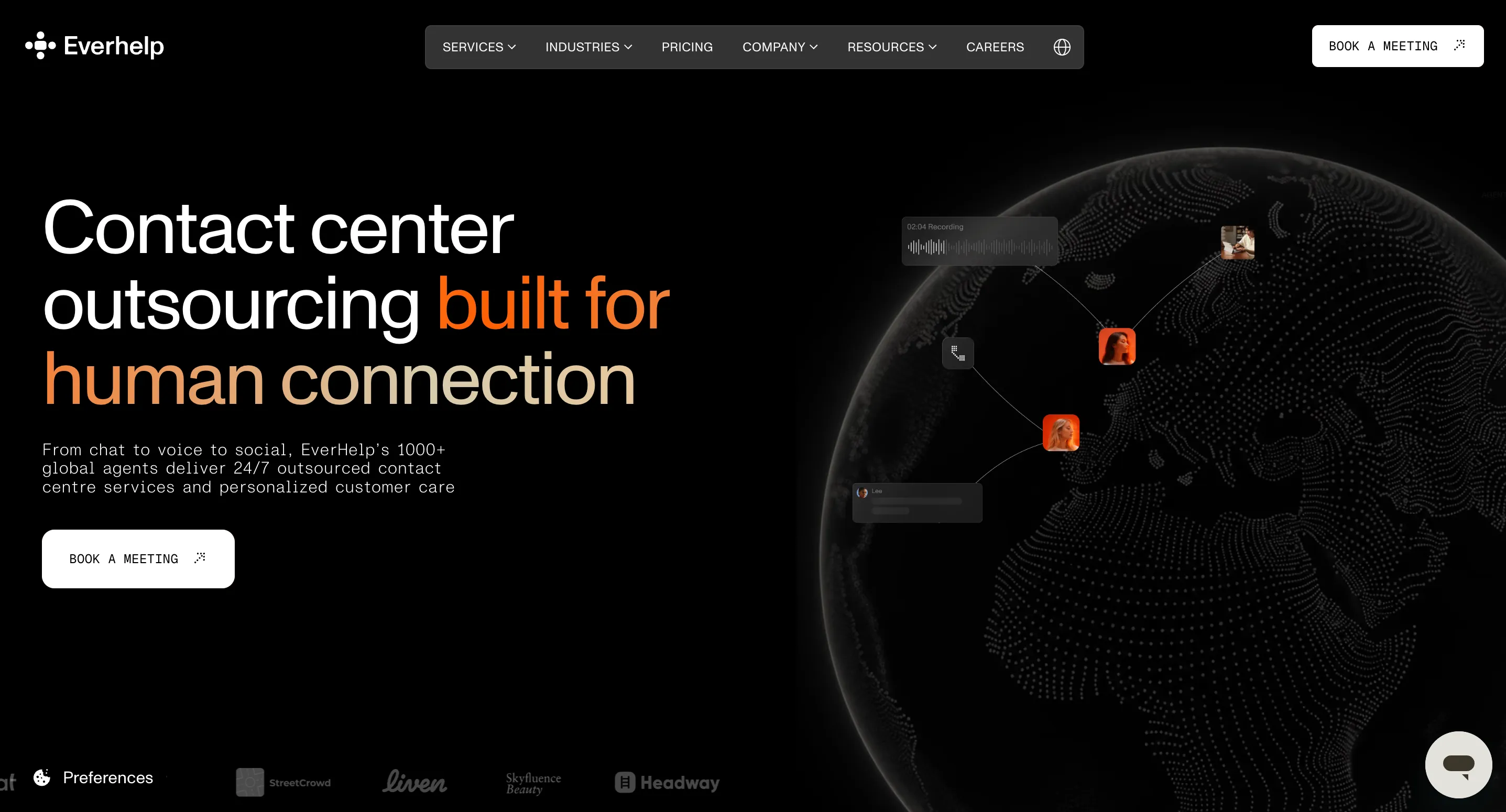 Everhelp contact center outsourcing