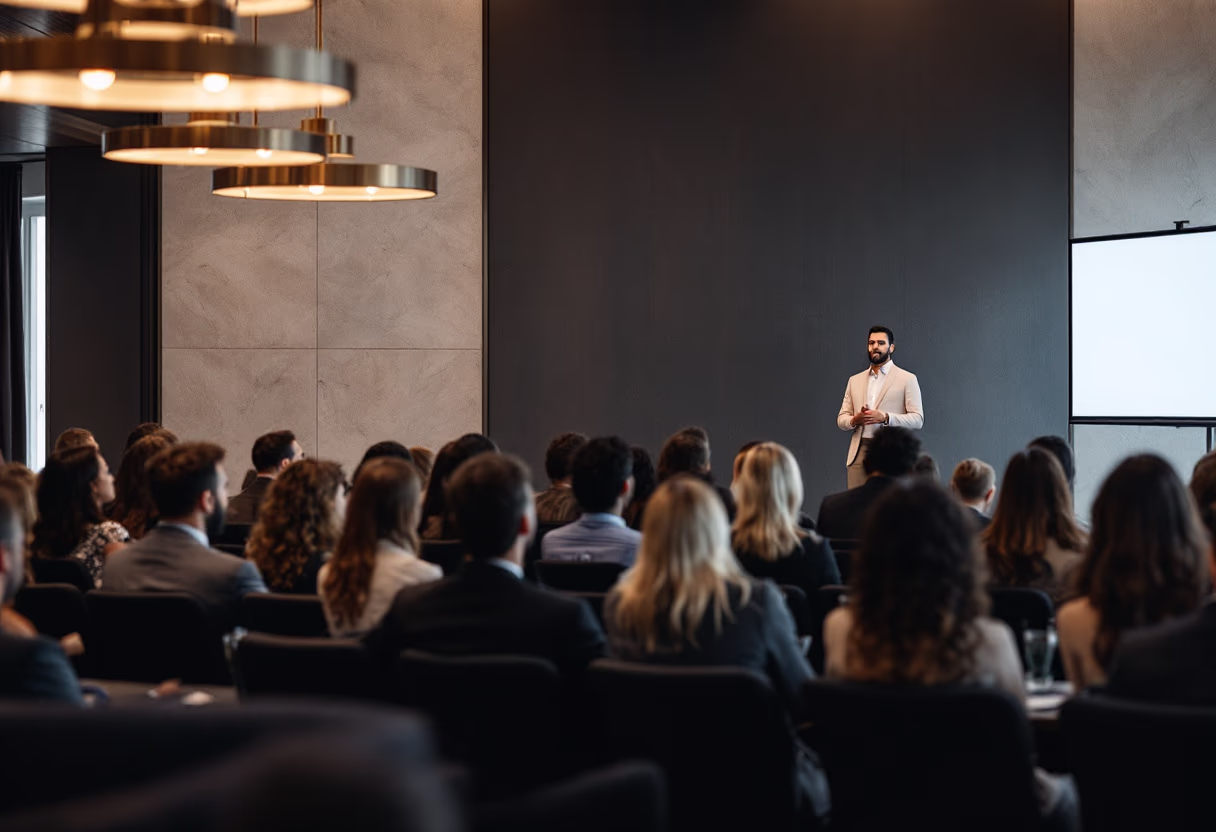 image of a transportation seminar