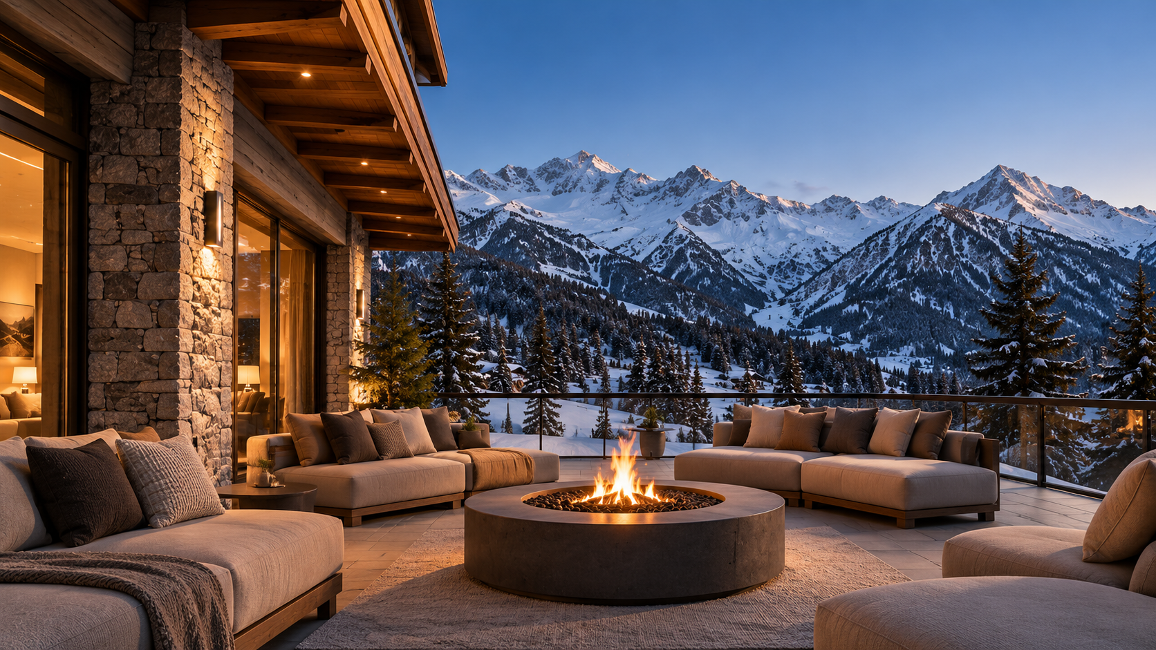Mountain luxury residence