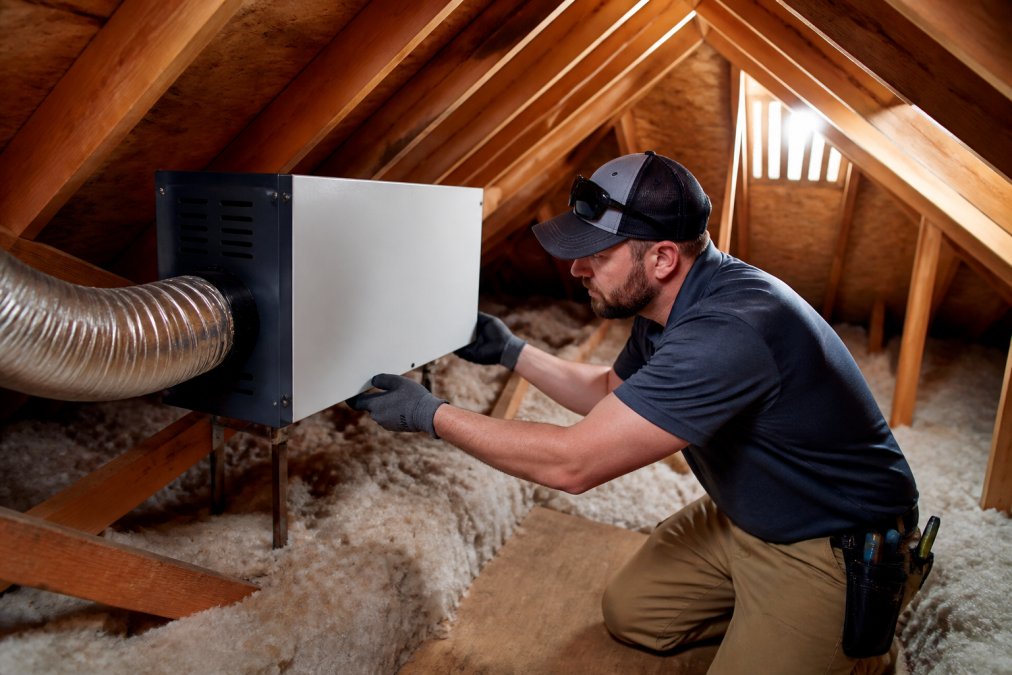 Illustration showing the benefits of Professional HVAC for air purifiers HVAC efficiency