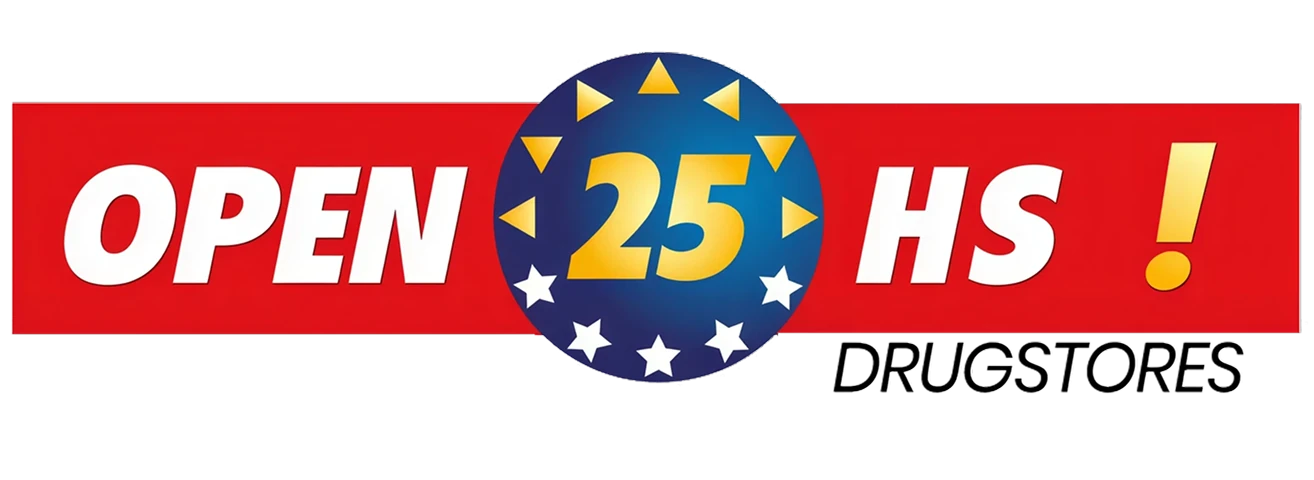 Open 25 Drugstore logo