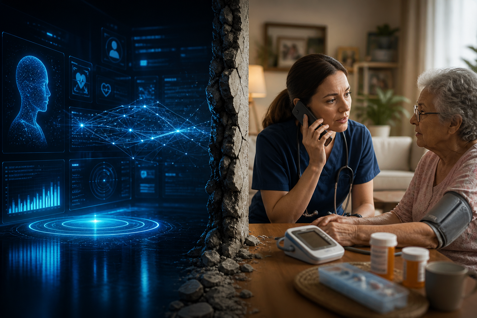 The remote patient monitoring market is projected to reach $88.3 billion by 2035, but only 3 percent of health systems have deployed agentic AI in live clinical workflows. The gap between AI hype and real-world deployment is where most health systems will lose the next decade. Agentic AI alone does not solve chronic care, because the bottleneck is operating model, not algorithm. 