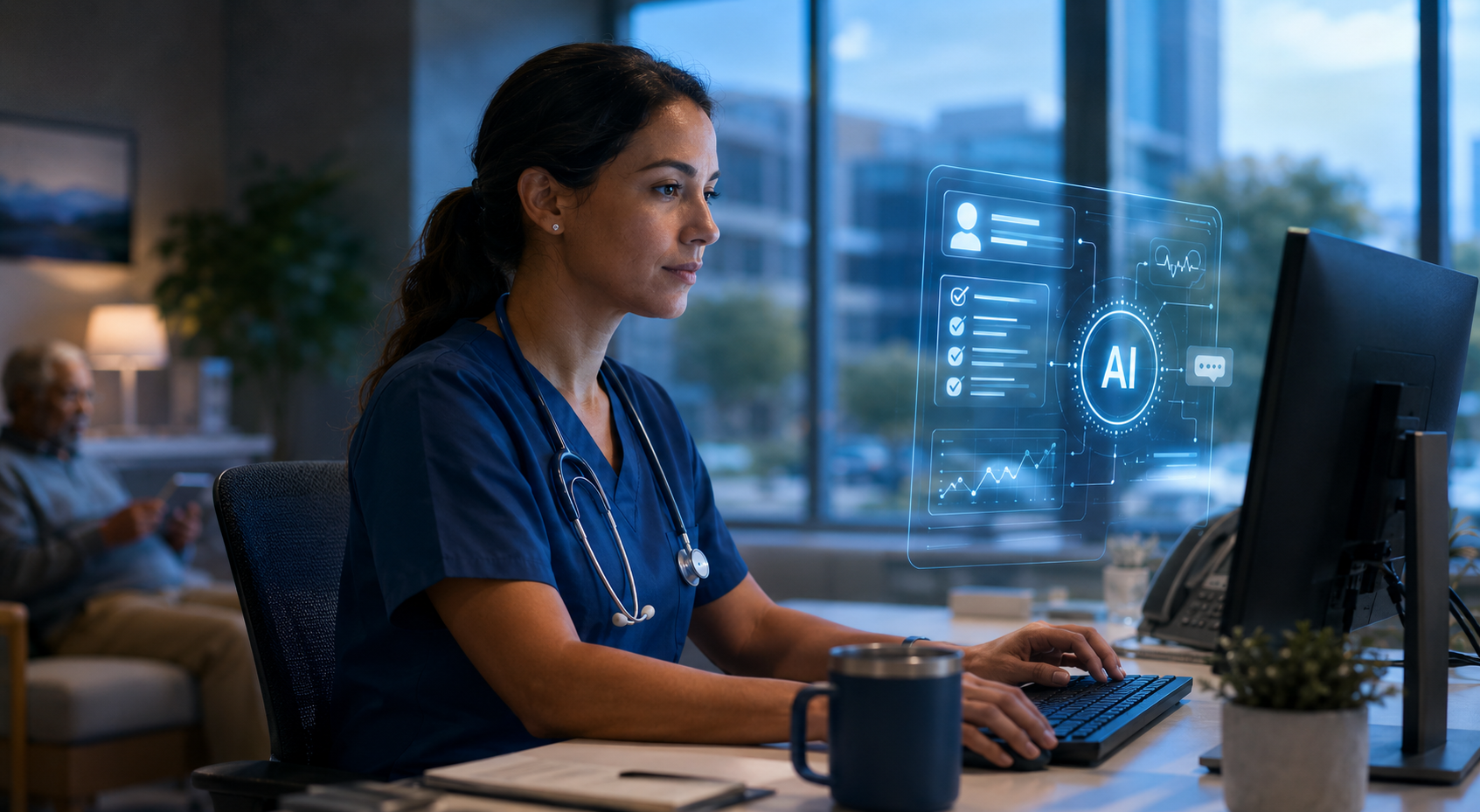 The U.S. is short roughly 250,000 nurses and 85,000 physicians, with nearly two thirds of nurses operating at high burnout and a projected 70,000 primary care physician shortfall by 2038. Most health systems are responding by deploying AI on top of broken workflows, which makes burnout more efficient rather than expanding capacity. 