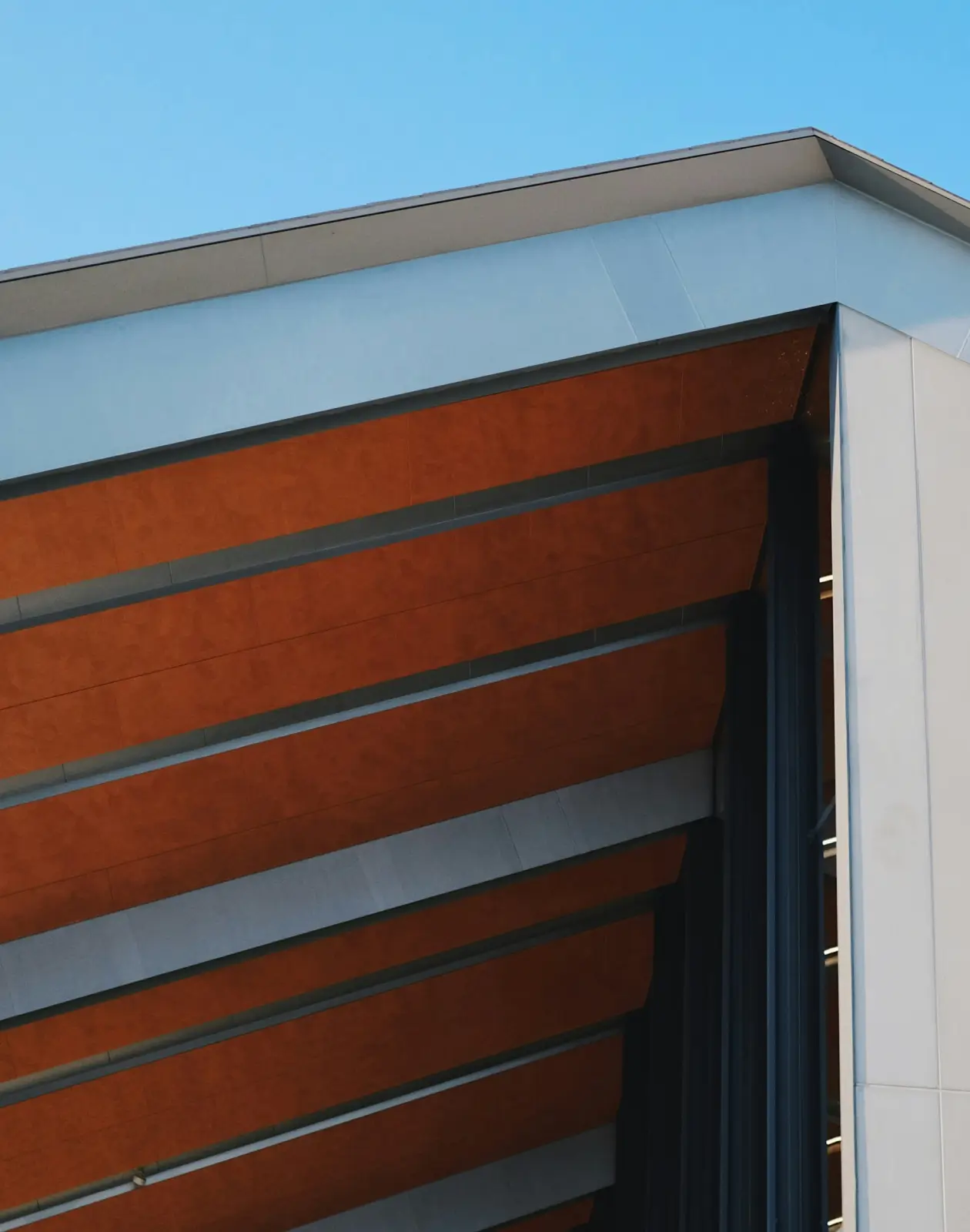 Insulated metal panel system used for exterior wall construction, combining thermal performance and weather protection.