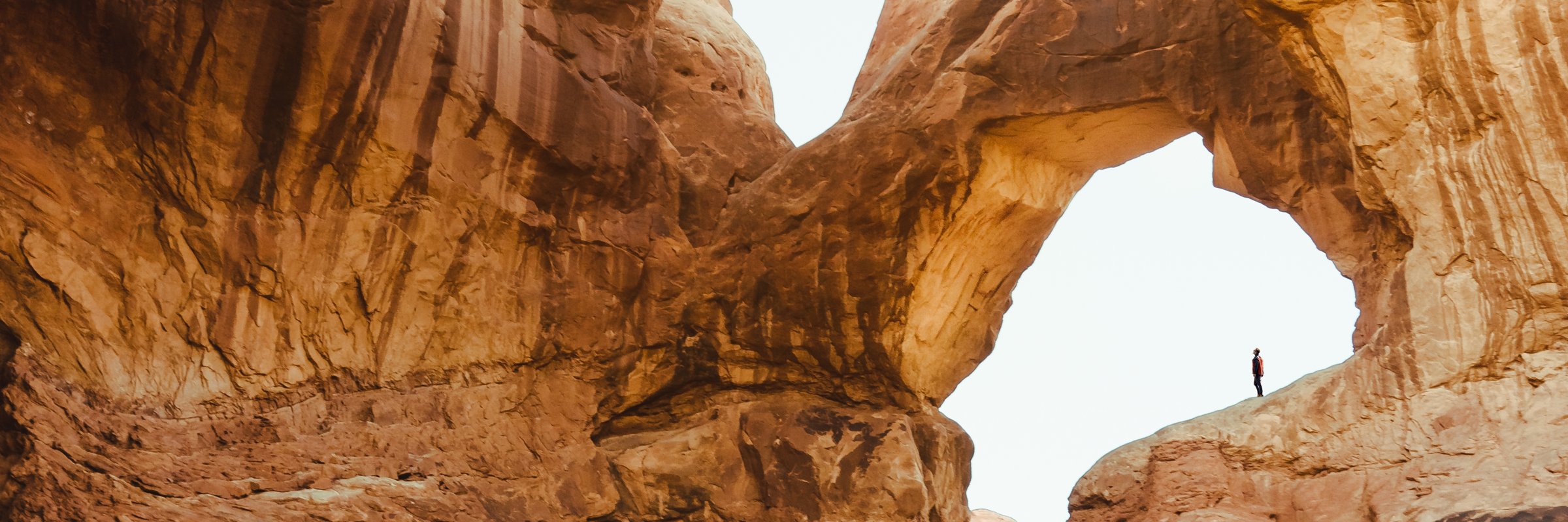 Double Arch in Arches National Park near Moab