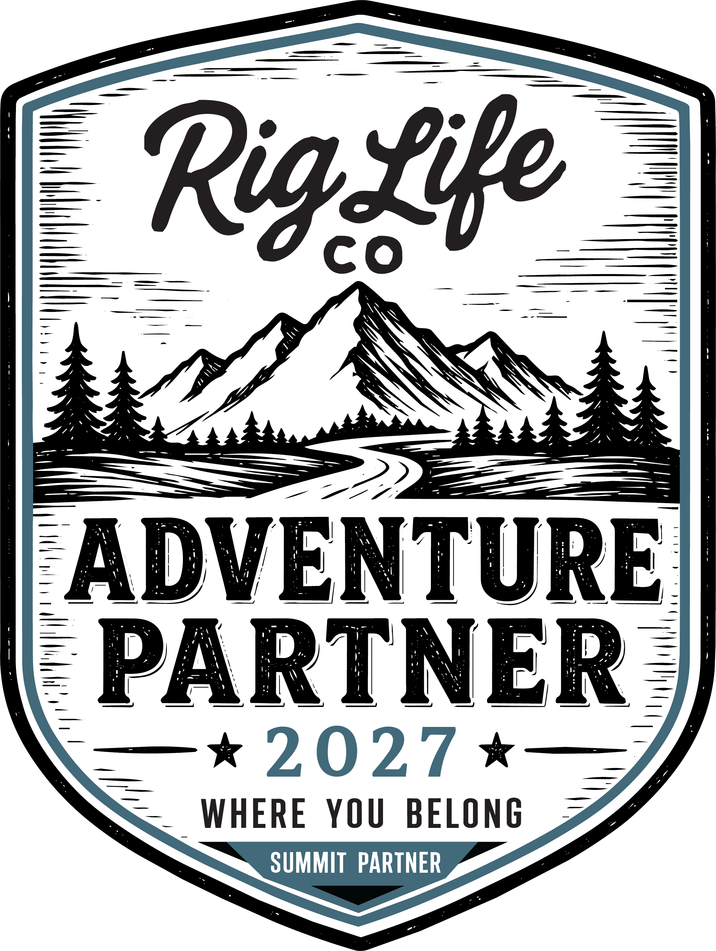 Rig Life Adventure Partner badge, Summit Partner
