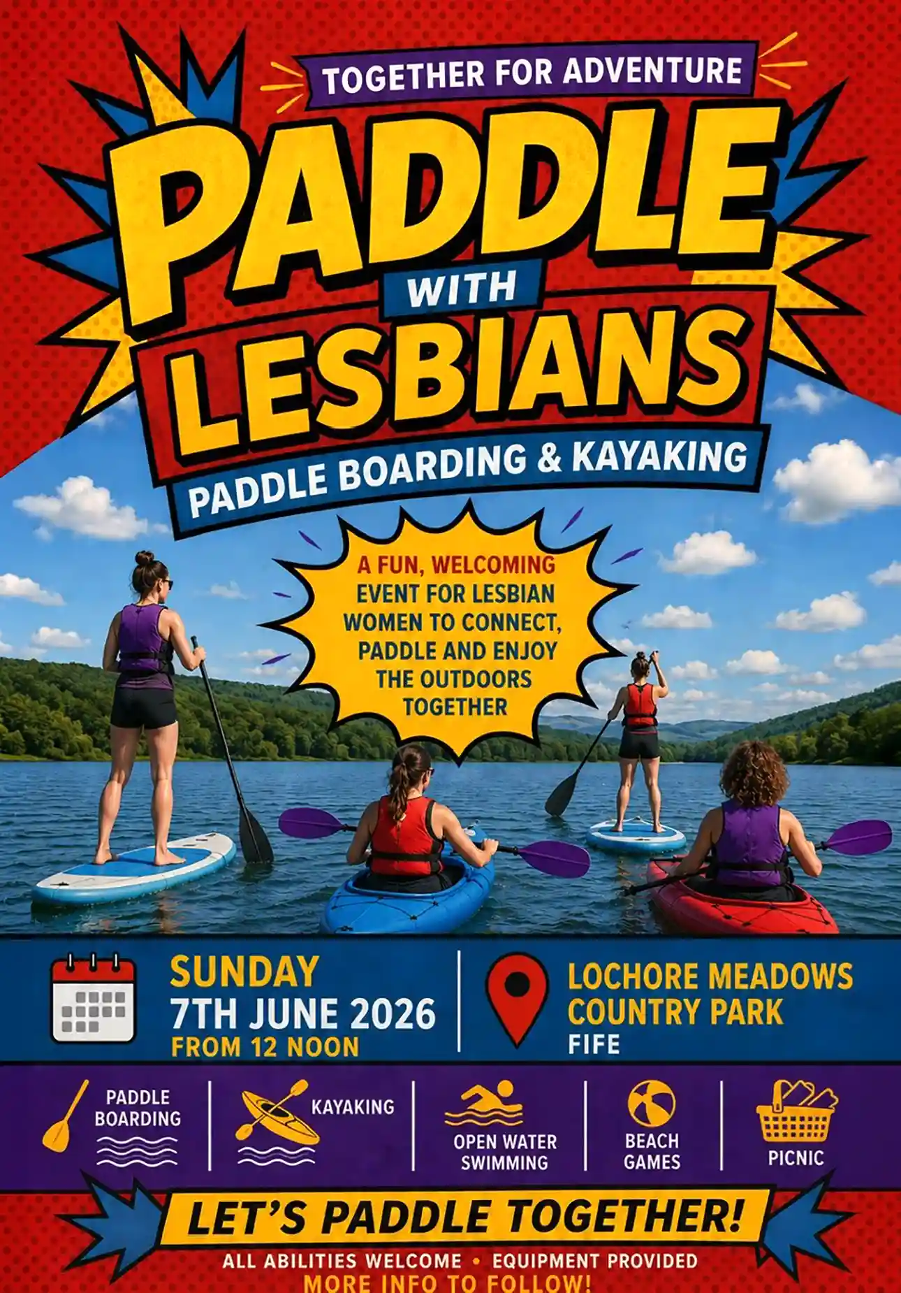 Paddle with Lesbians