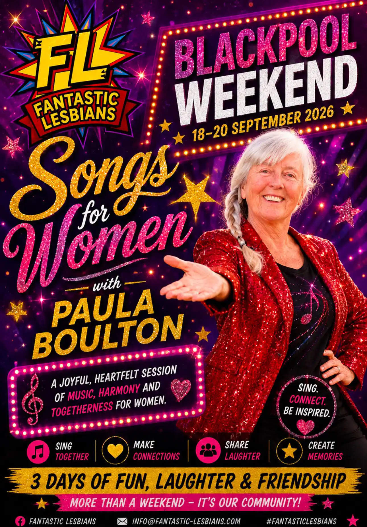 Fantastic Lesbians Blackpool Weekend 2026