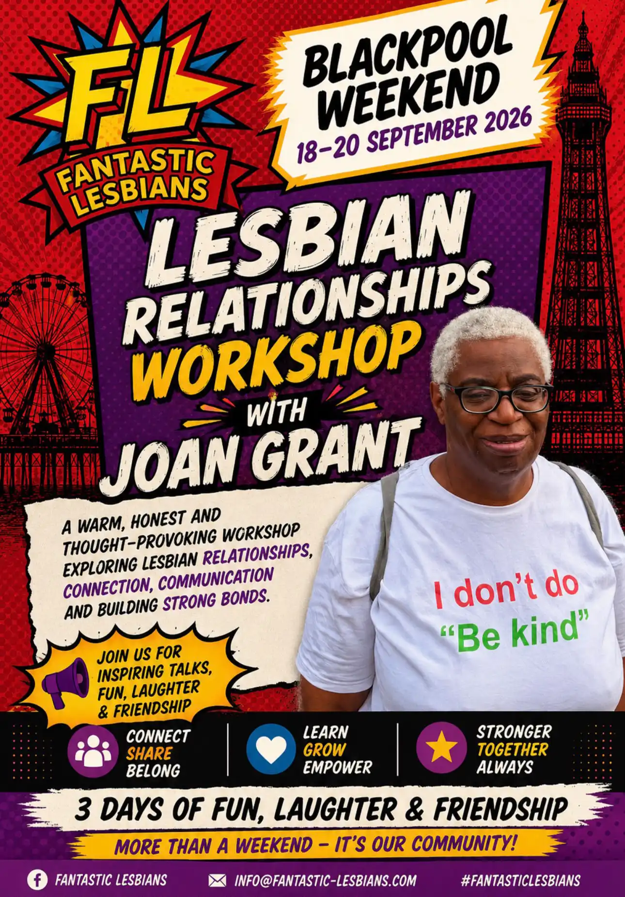 Lesbian Relationships Workshop with Joan Grant