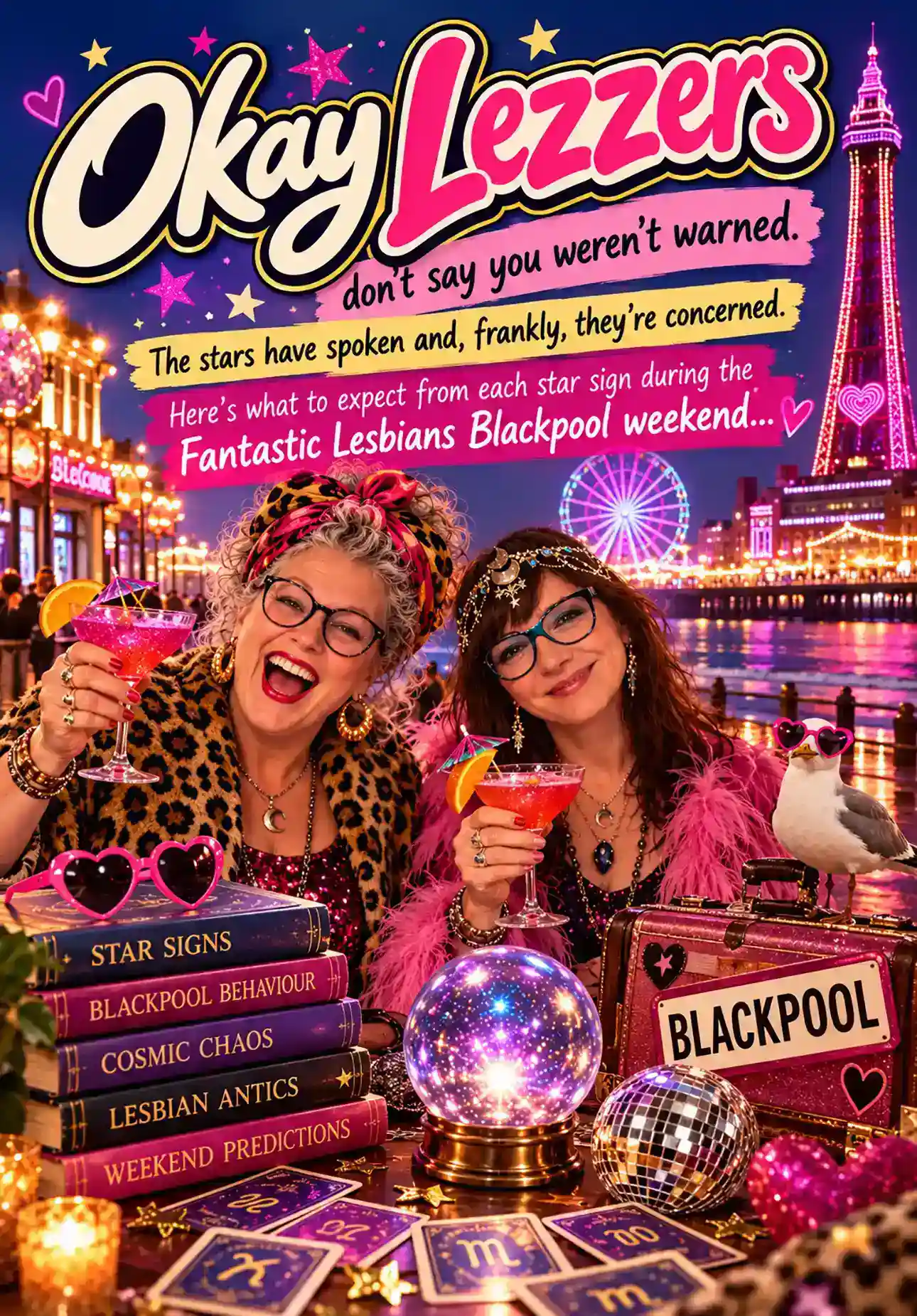 The Fantastic Lesbians Blackpool weekend…