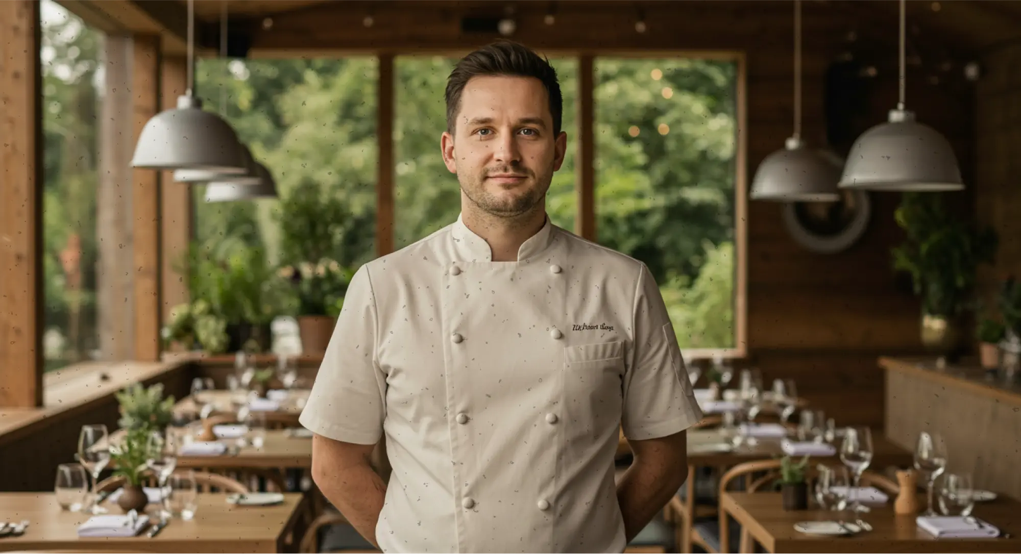 With over 18 years of experience in Italian and farm-to-table cuisine, Alessandro leads the kitchen with a passion for organic ingredients and sustainable practices.