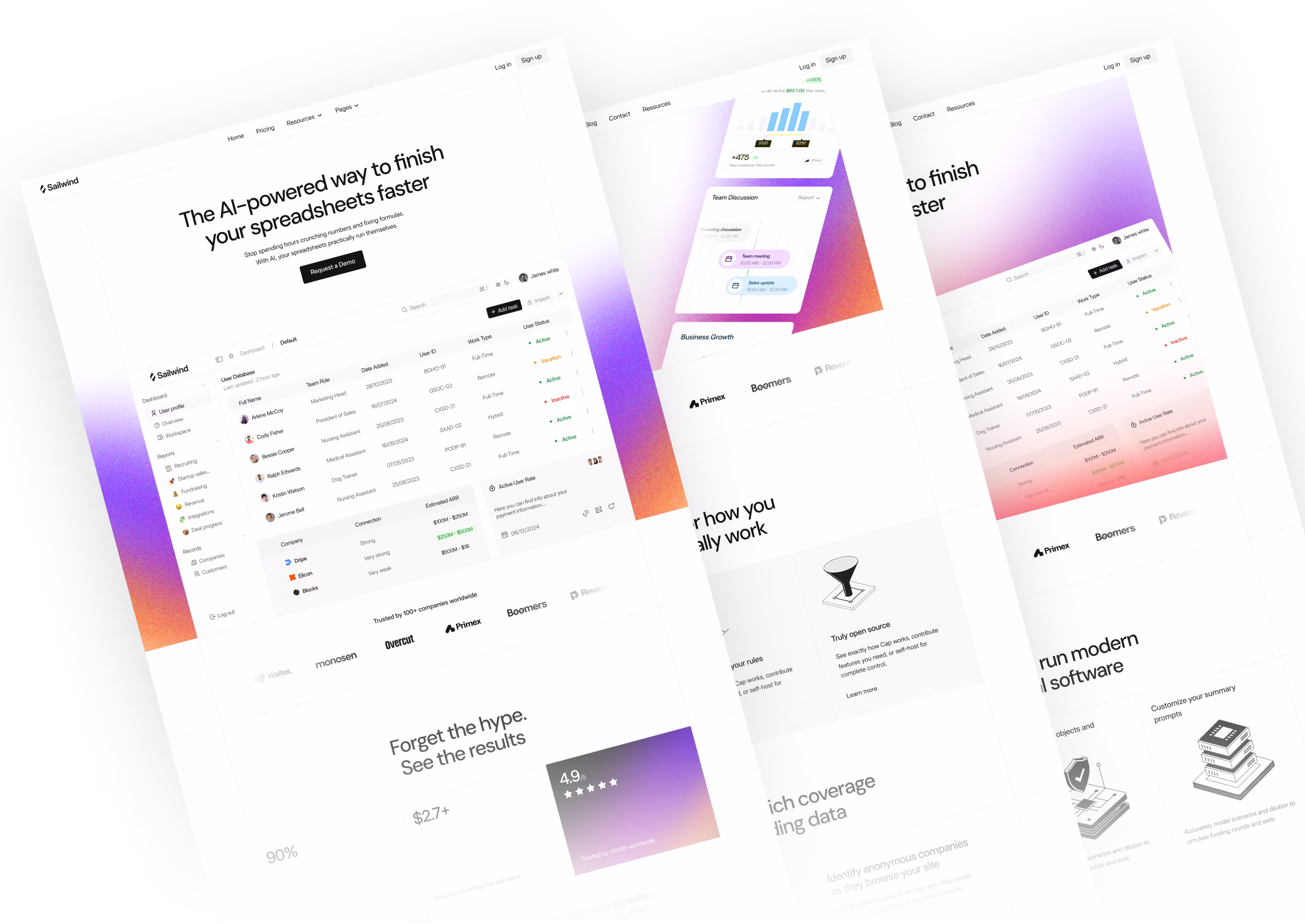Pages