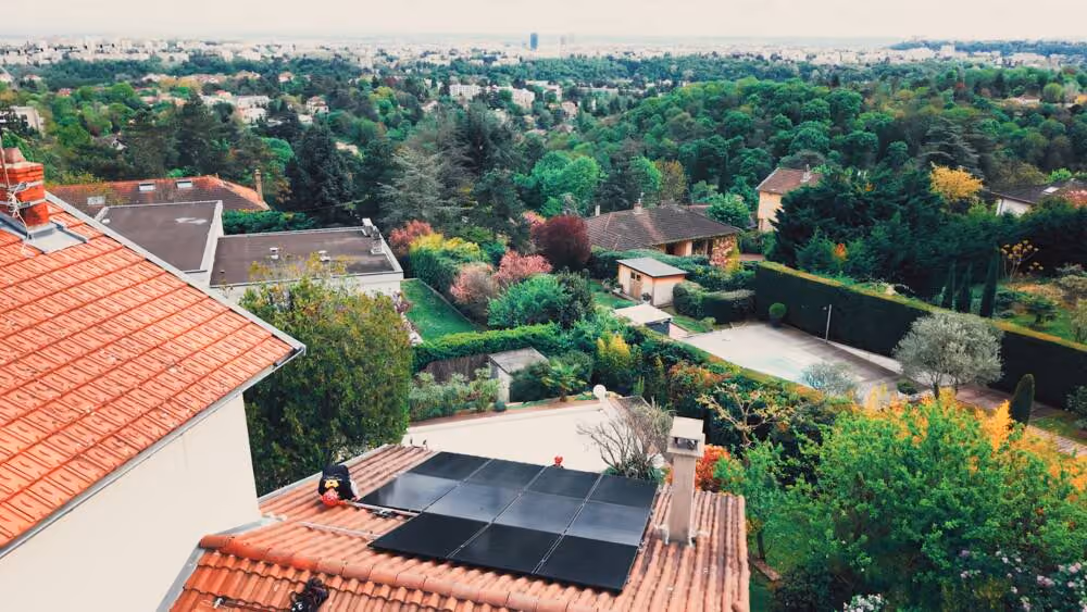 Installation photovoltaïque de 6 kWc à Saint-Cyr-au-Mont-d'Or