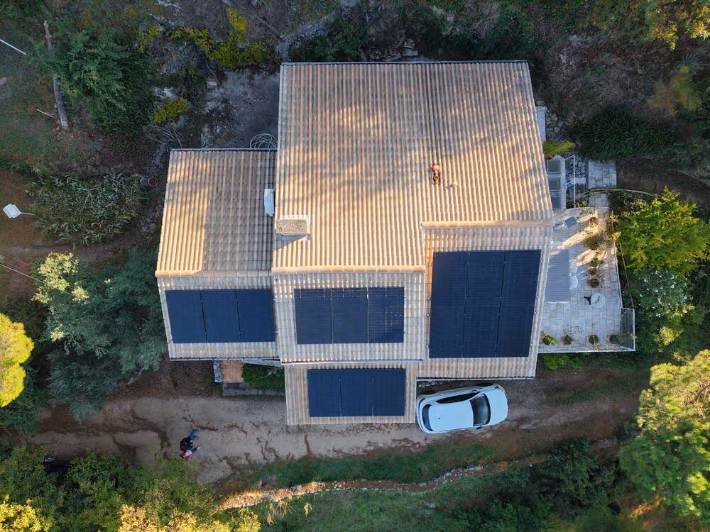 Installation photovoltaïque de 7,5 kWc à Sarras