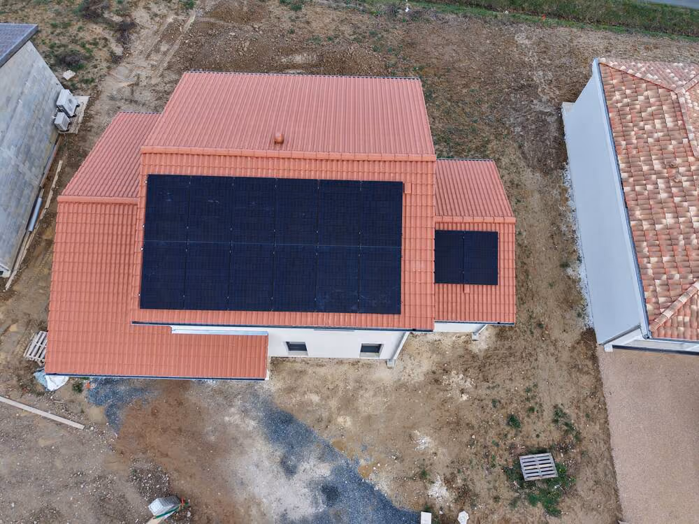 Installation photovoltaïque de 7 kWc à Chaneins