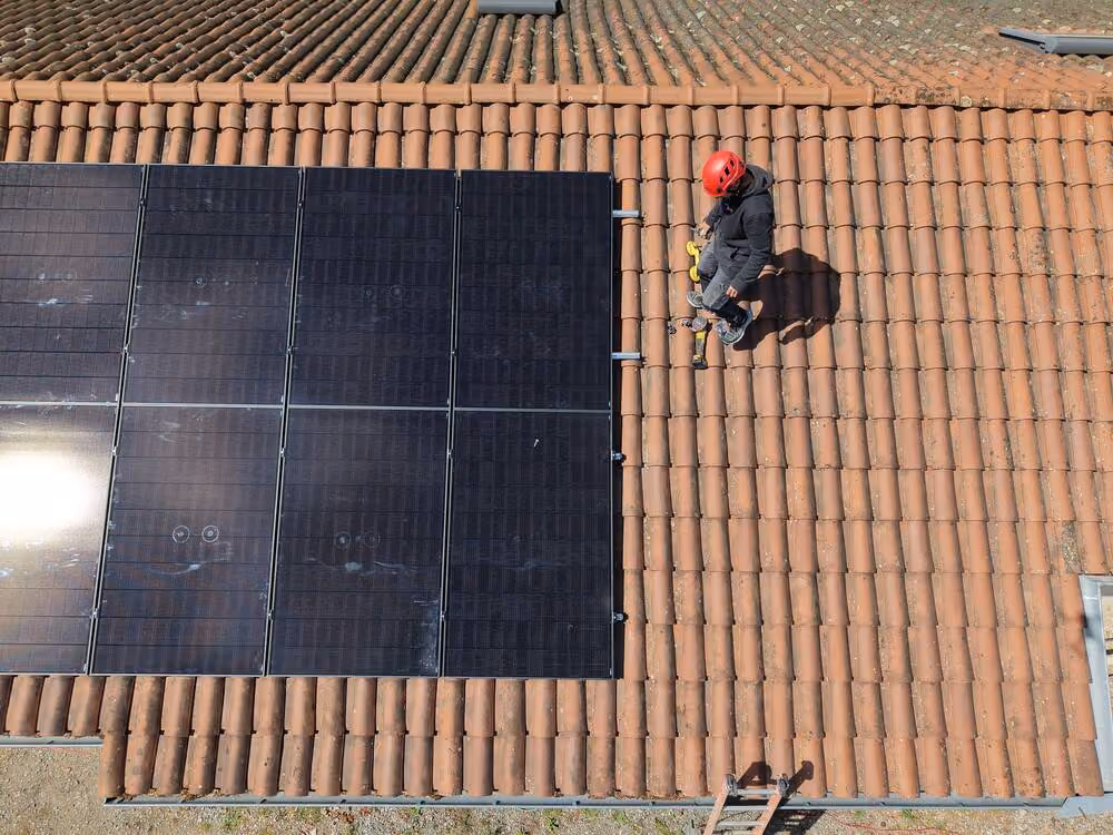 Panneaux solaires installés par Solday à Pouilly-les-Nonains