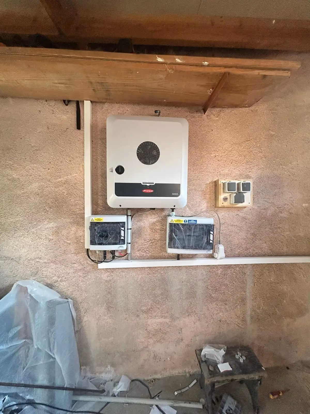 Panneaux solaires installés par Solday à Ronno
