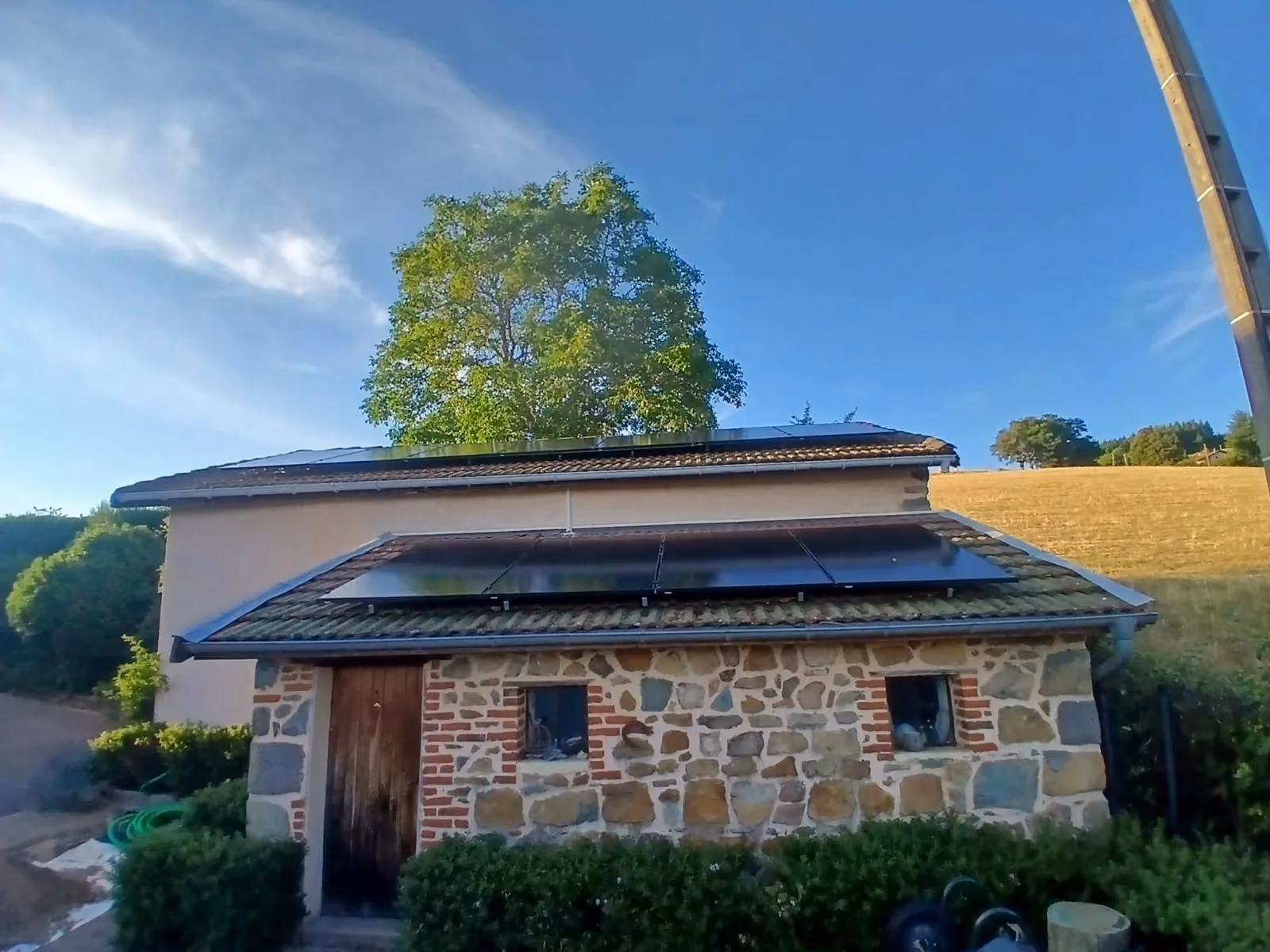 Toiture solaire Solday à Ronno