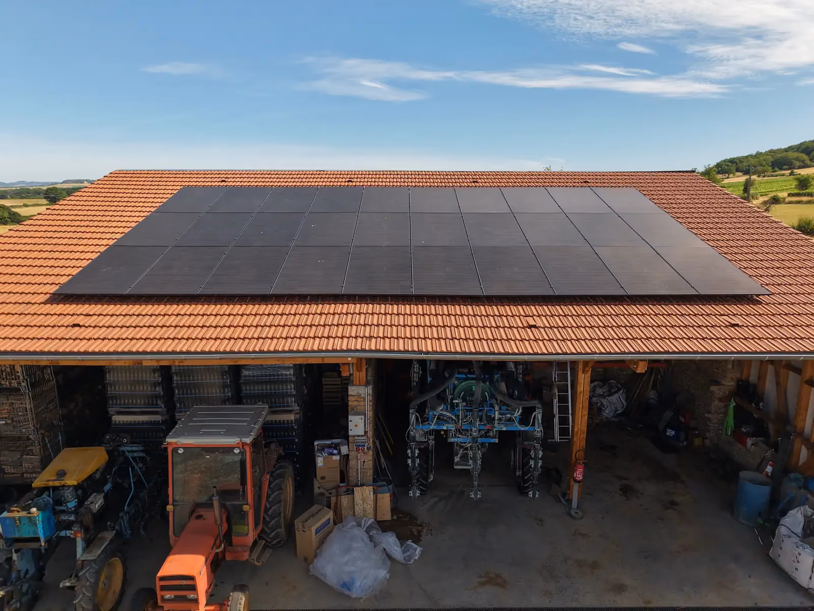 Panneaux solaires installés par Solday à Chissey-lès-Mâcon