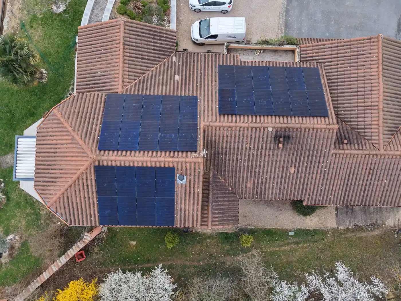 Installation photovoltaïque de 15 kWc à Anse