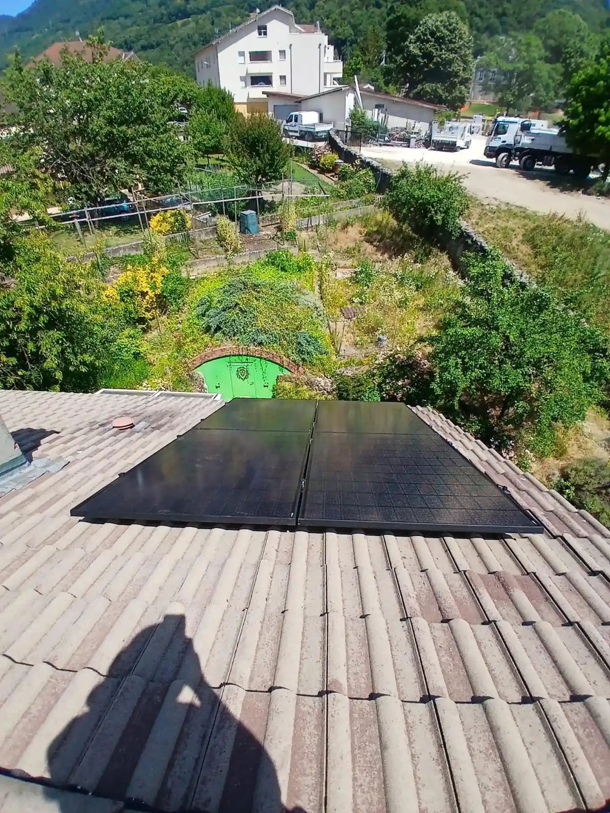 Panneaux solaires installés par Solday à Tencin