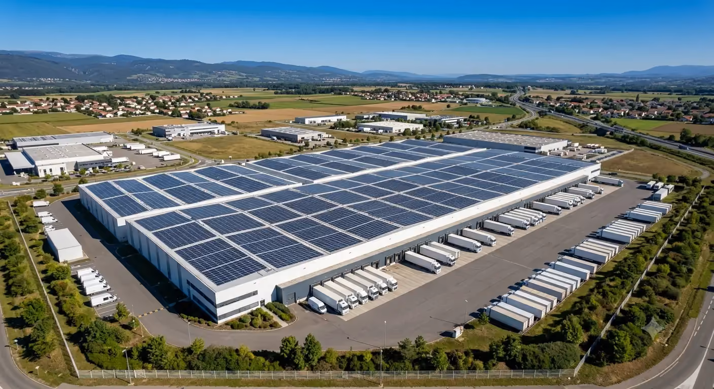 Panneaux solaires pour entreprise