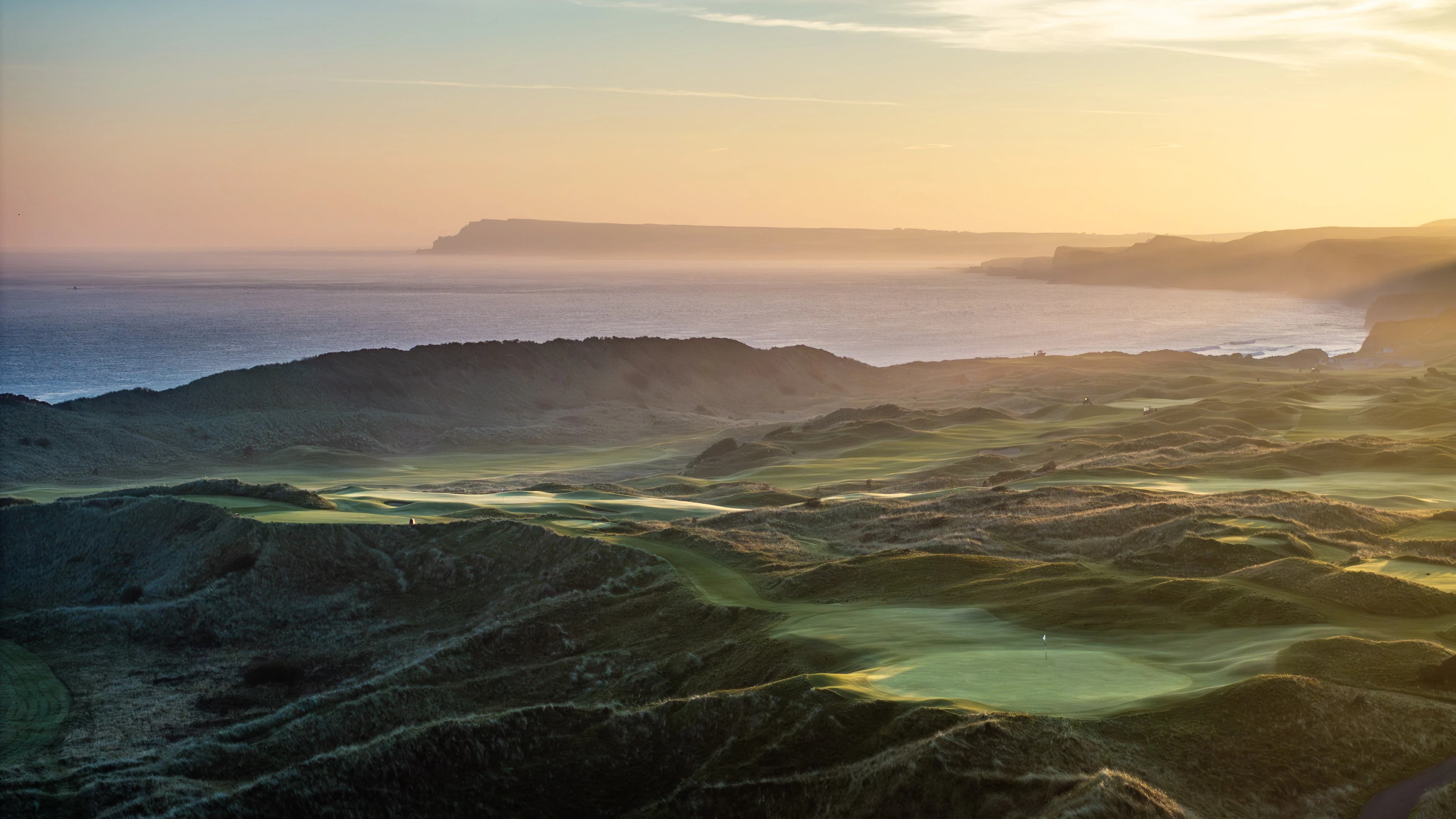 Royal Portrush from the air