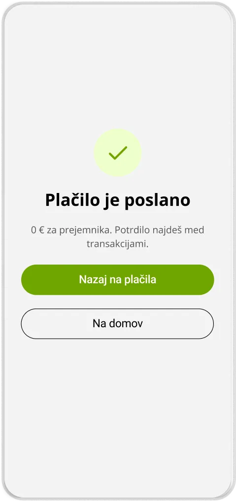 DH Mobilni: predlog prenovljenega zaslona aplikacije