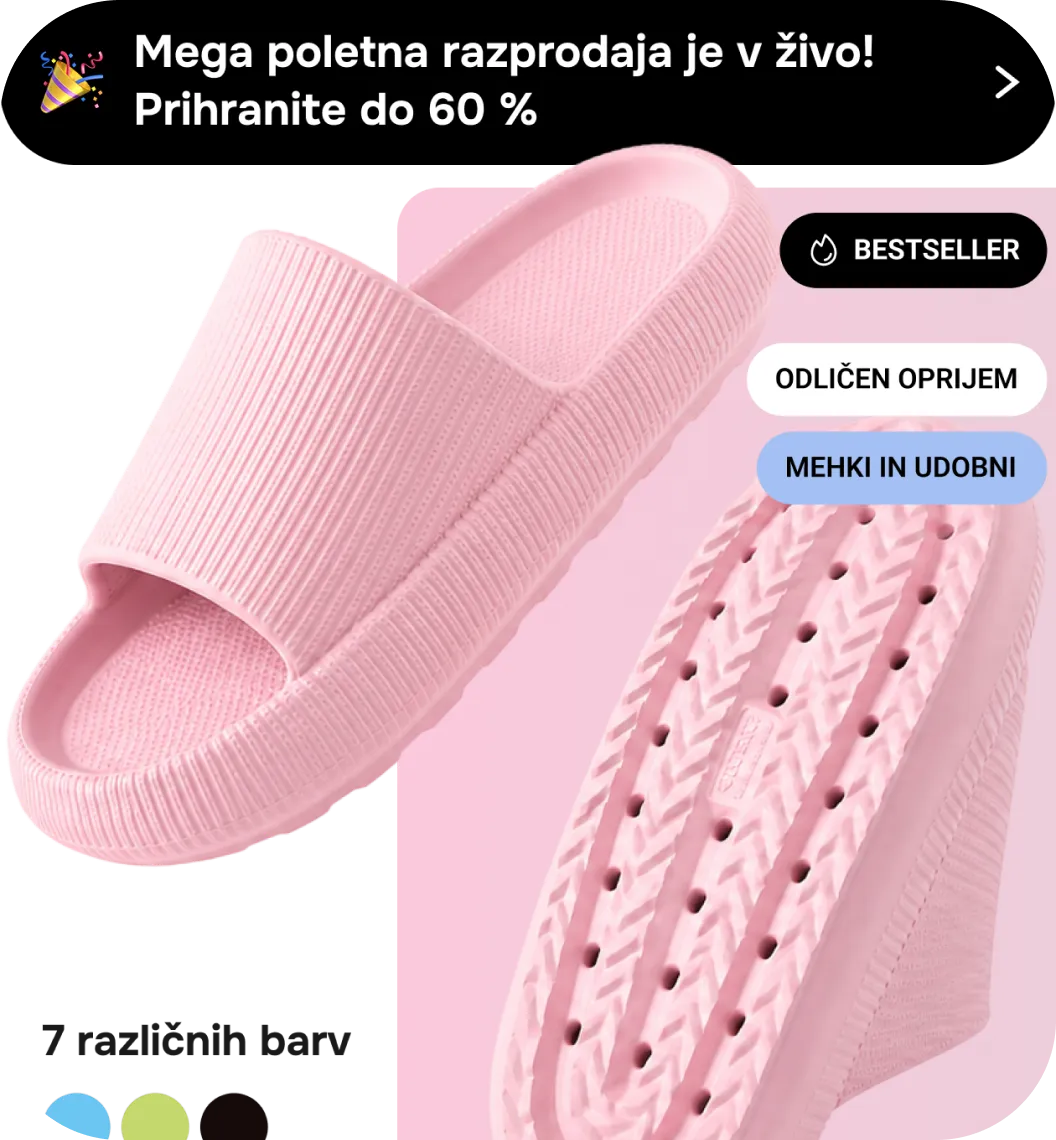 Flipsy: mobilni zaslon z rožnatimi natikači in poletno akcijo