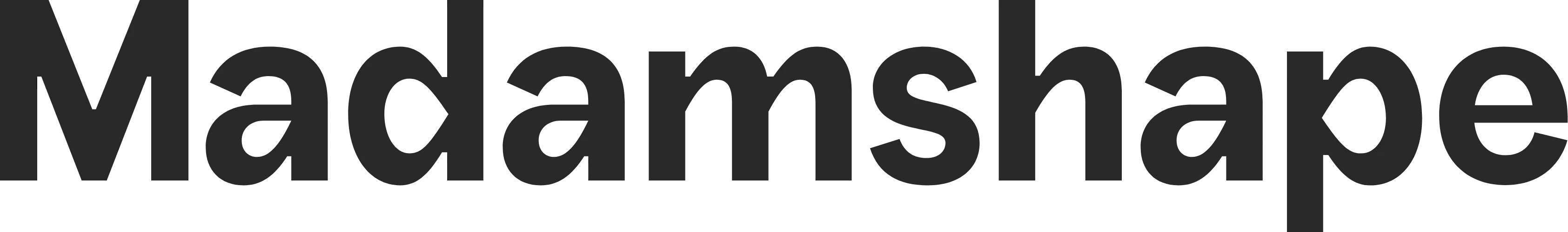 Logotip Madamshape