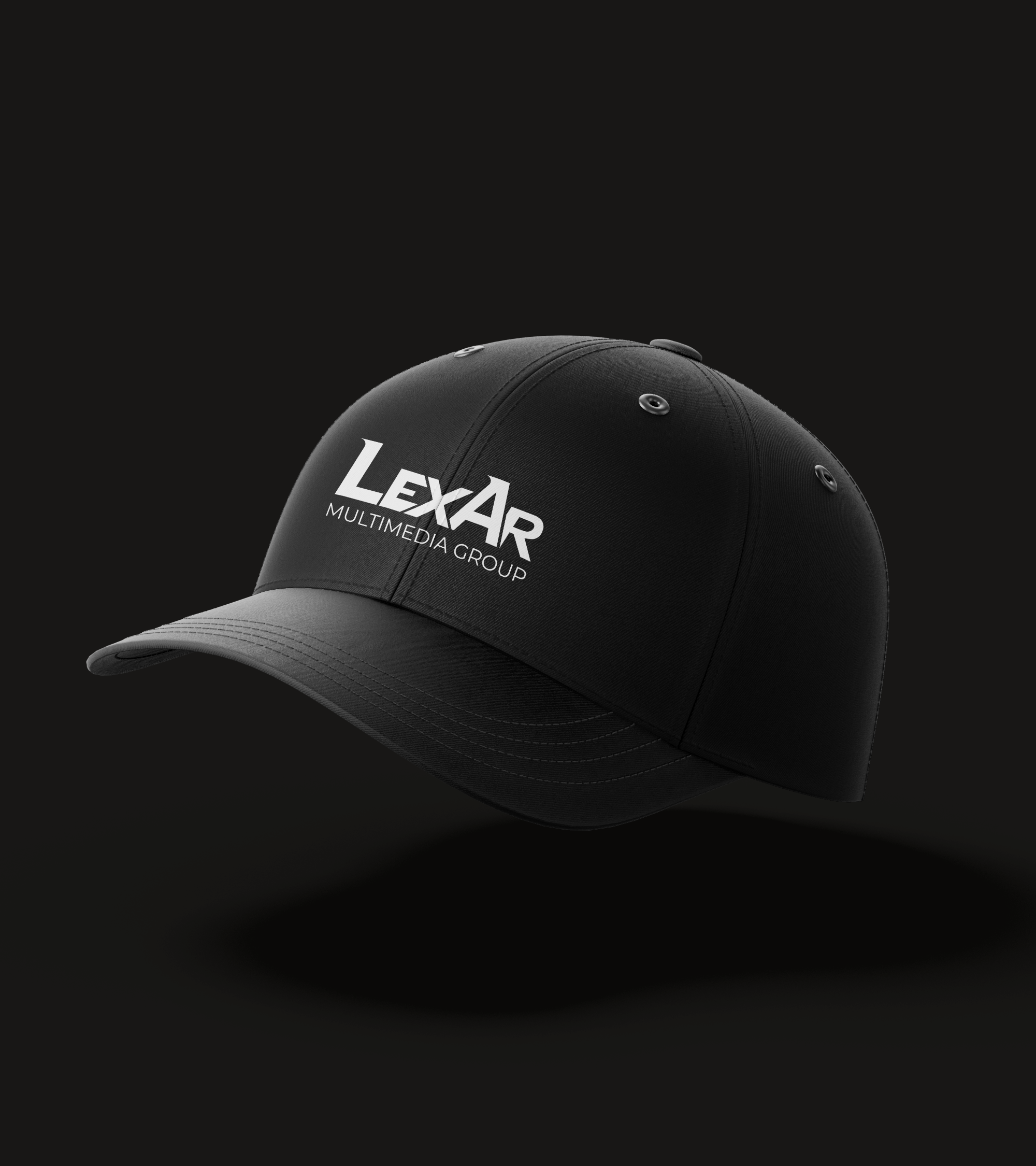 Black LexAr cap with wordmark