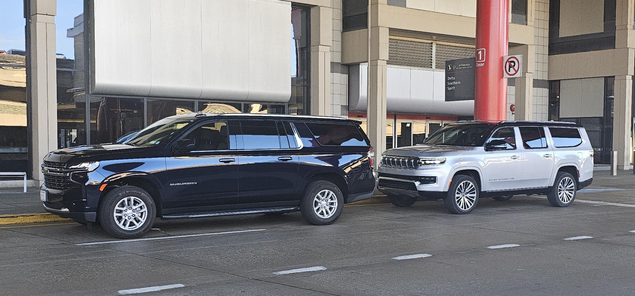 Hogan vehicle providing daily trial team shuttle and courthouse runs