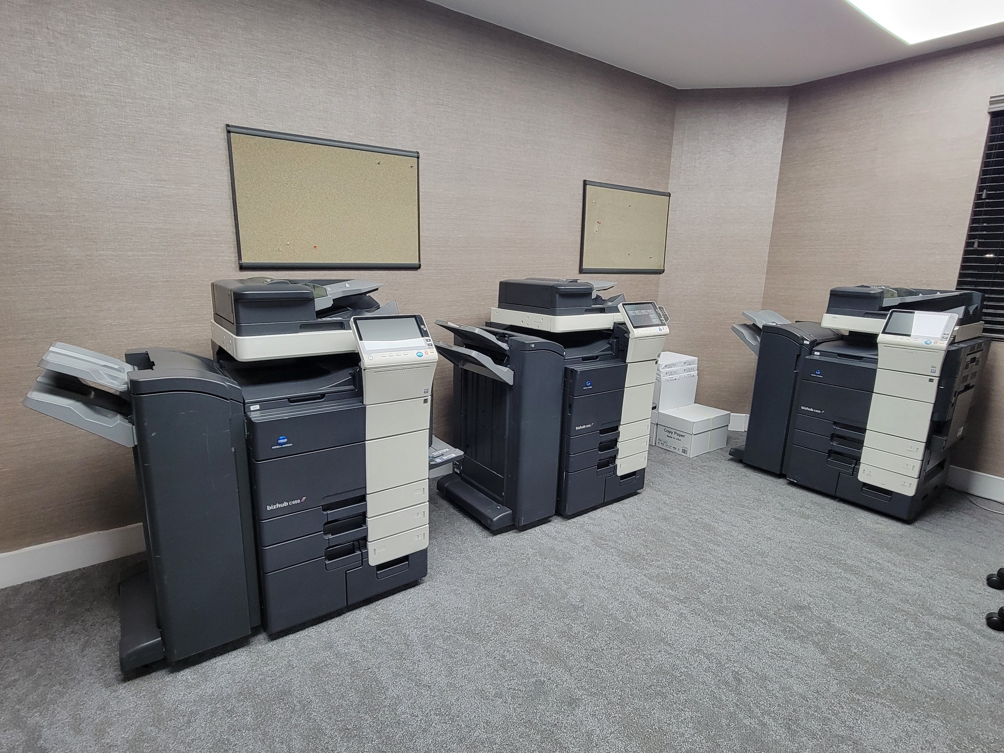 High-volume trial copiers prepared for litigation production