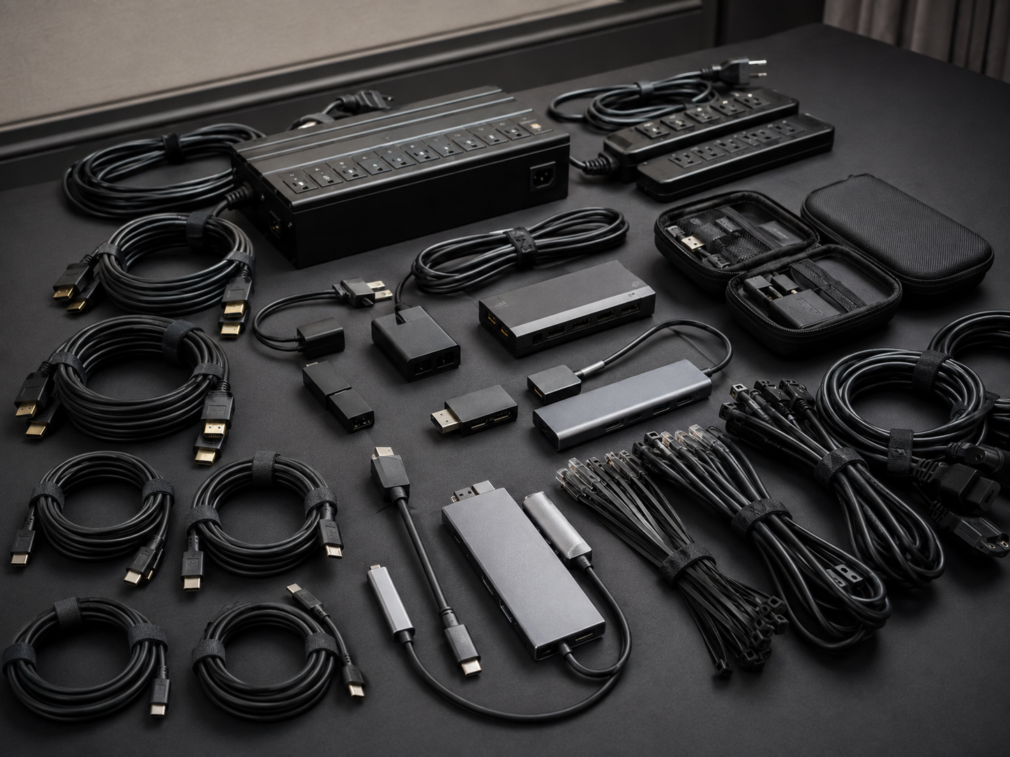Technology cables adapters and power supplies