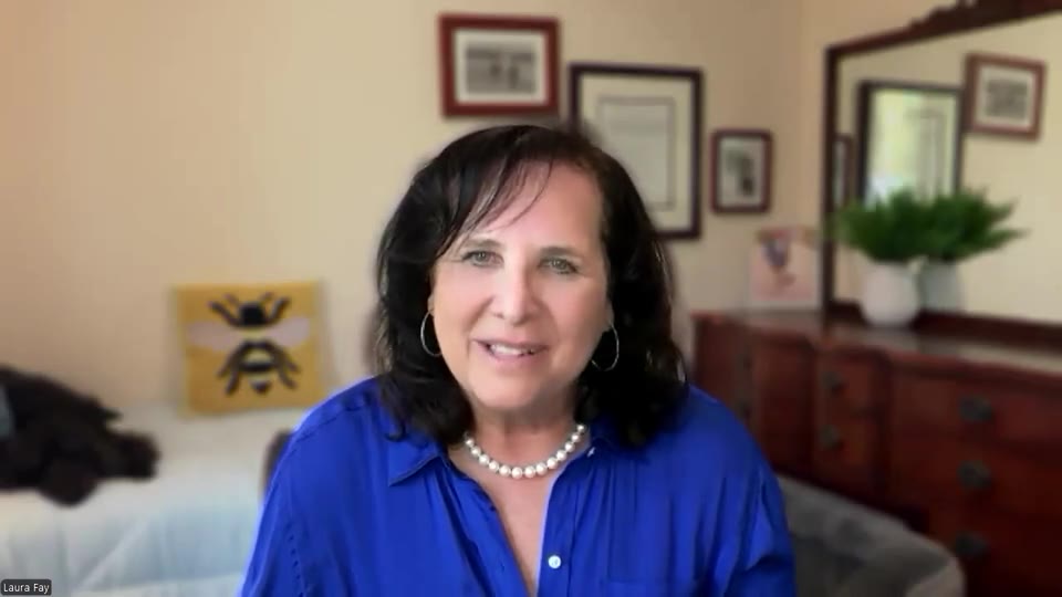 Laura Fay Berton client testimonial video