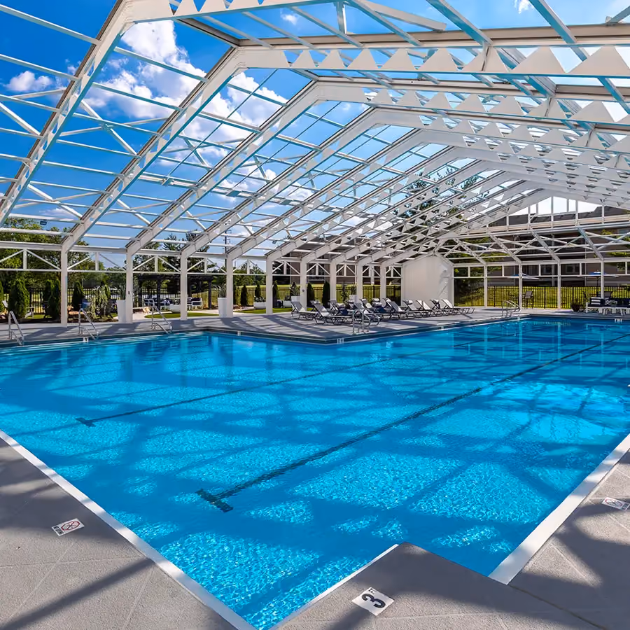Outdoor pool at The Foundry