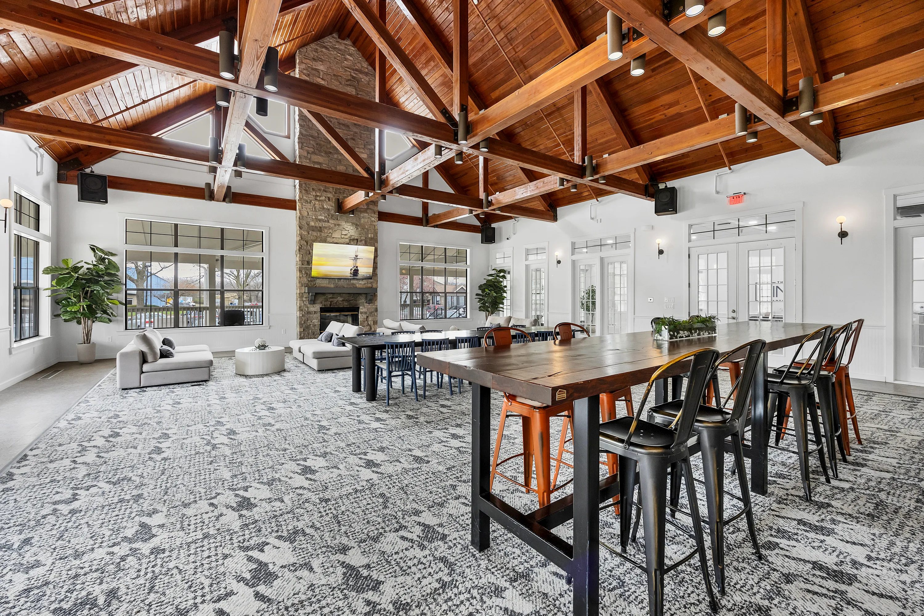 Resident lounge at The Foundry