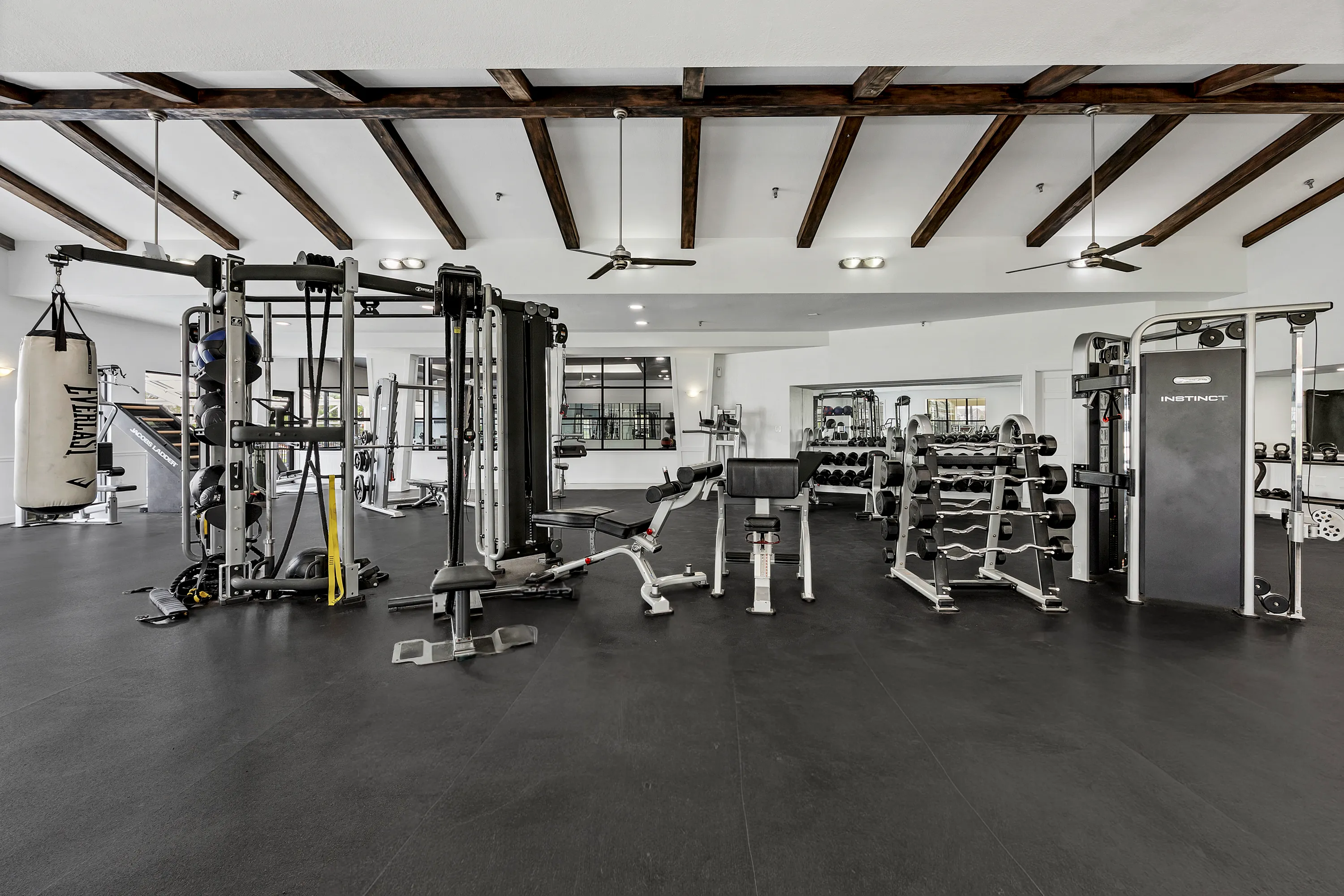 24-hour fitness center at The Foundry