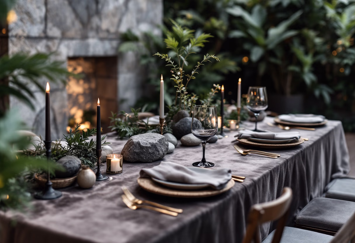 image of a decorated venue for an event planning service