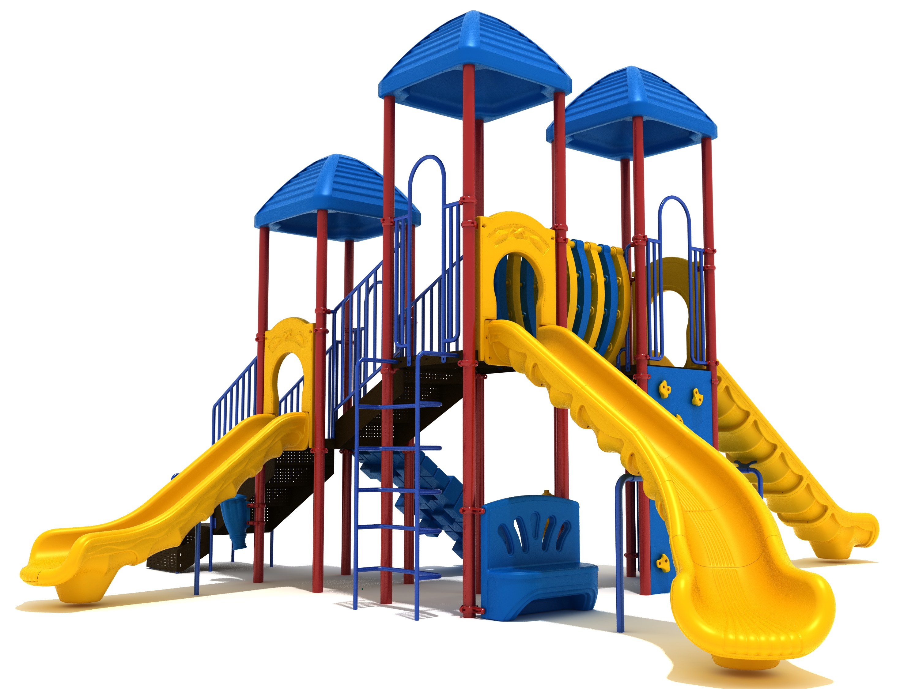 Lemon Grove primary color playground structure