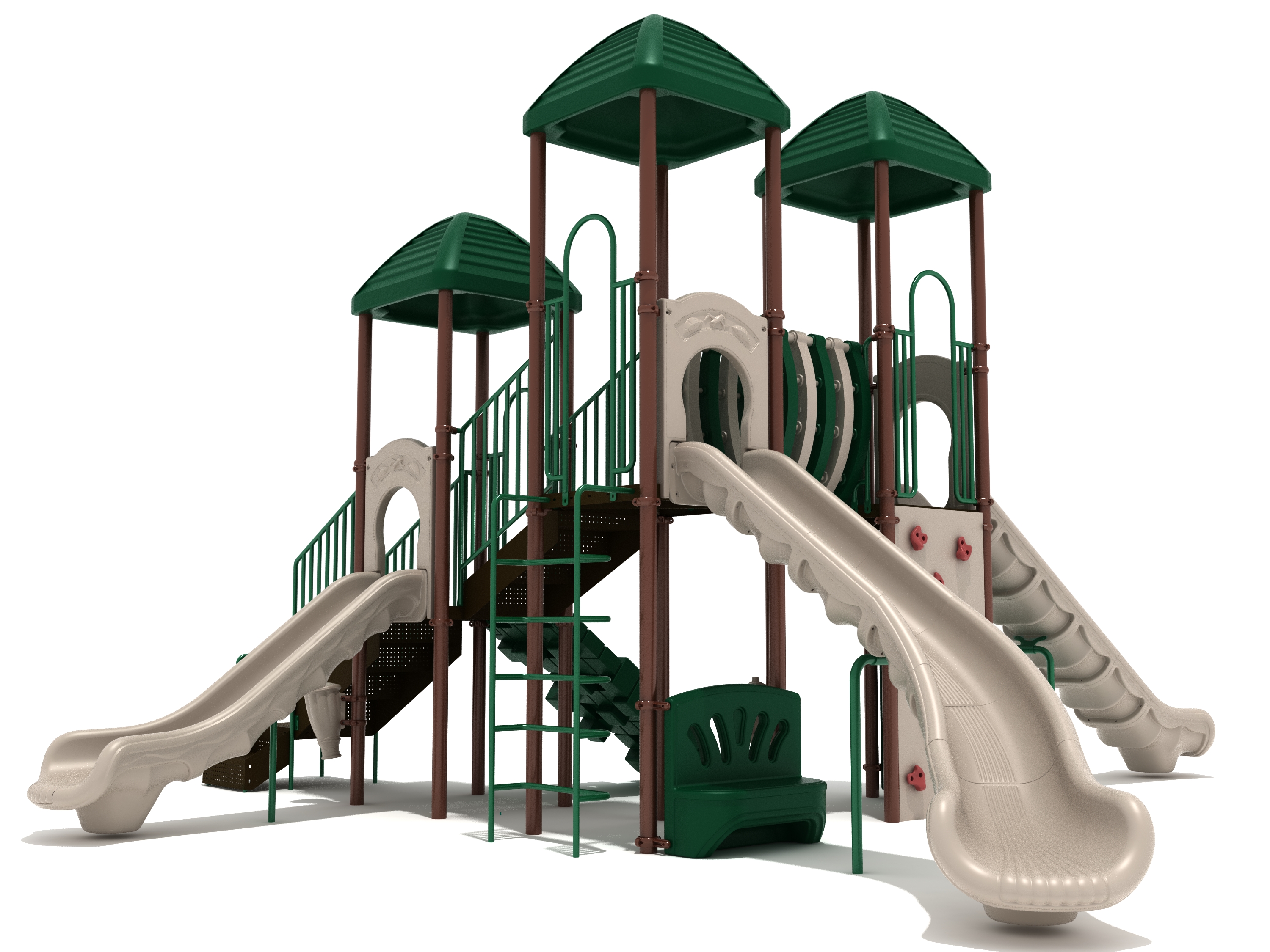 Lemon Grove nature colors playground structure