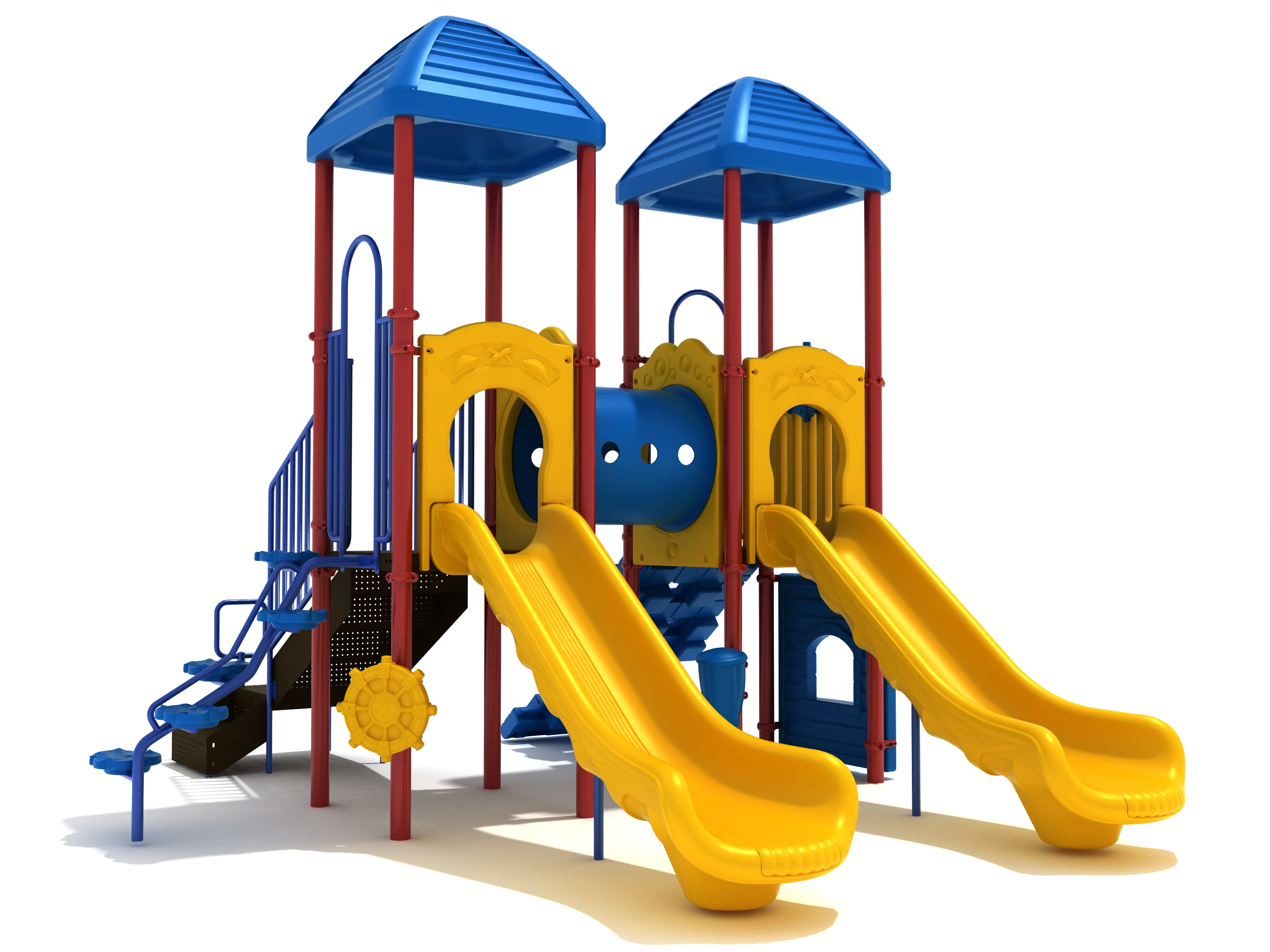 Sugar Land primary colors playground structure