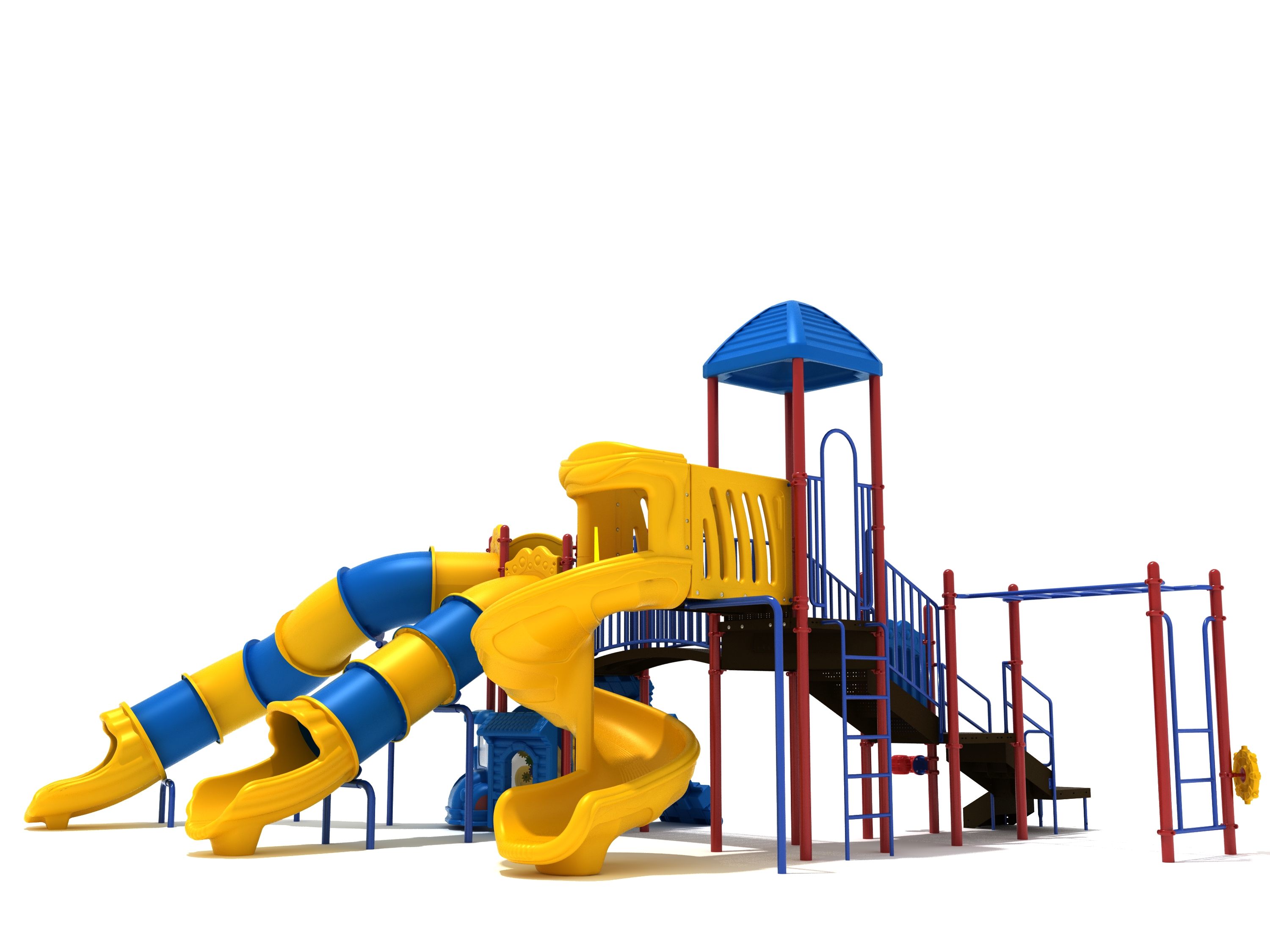 Surfside primary colors playground structure