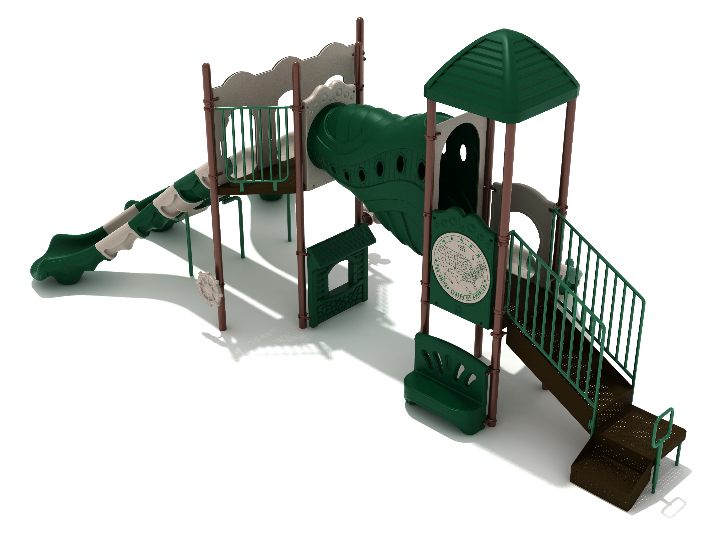 Casa Grande nature colors playground structure