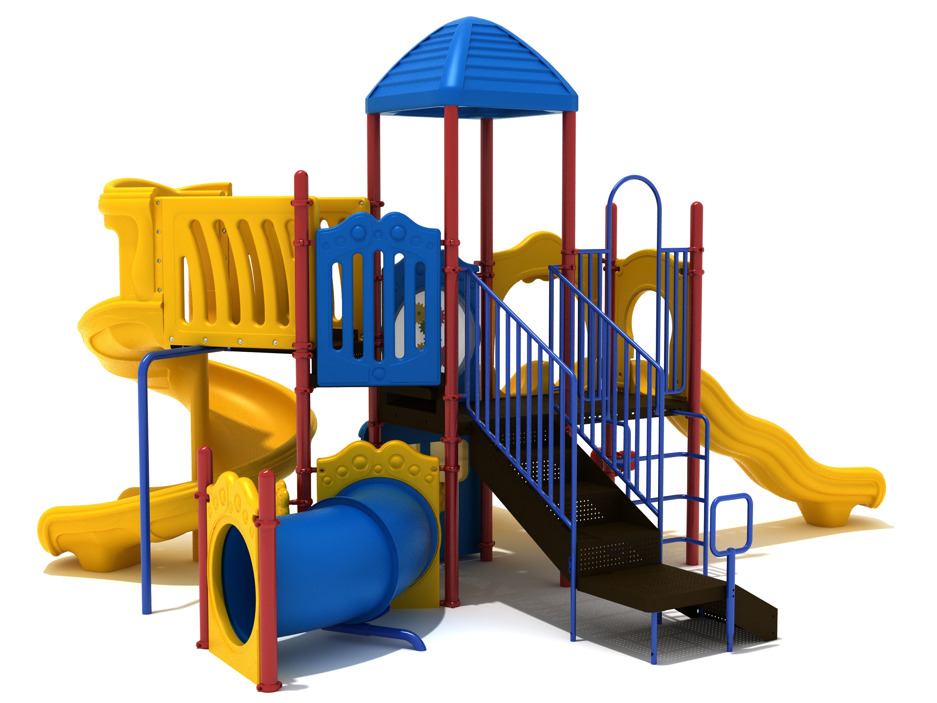 Hanauma Bay primary colors playground structure