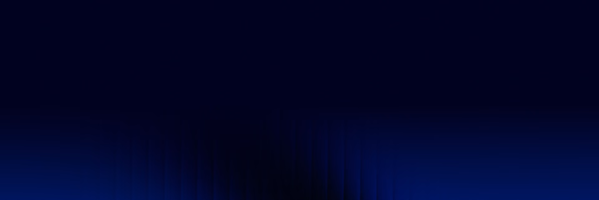 Gradient background from dark navy blue at top to deep blue at bottom.