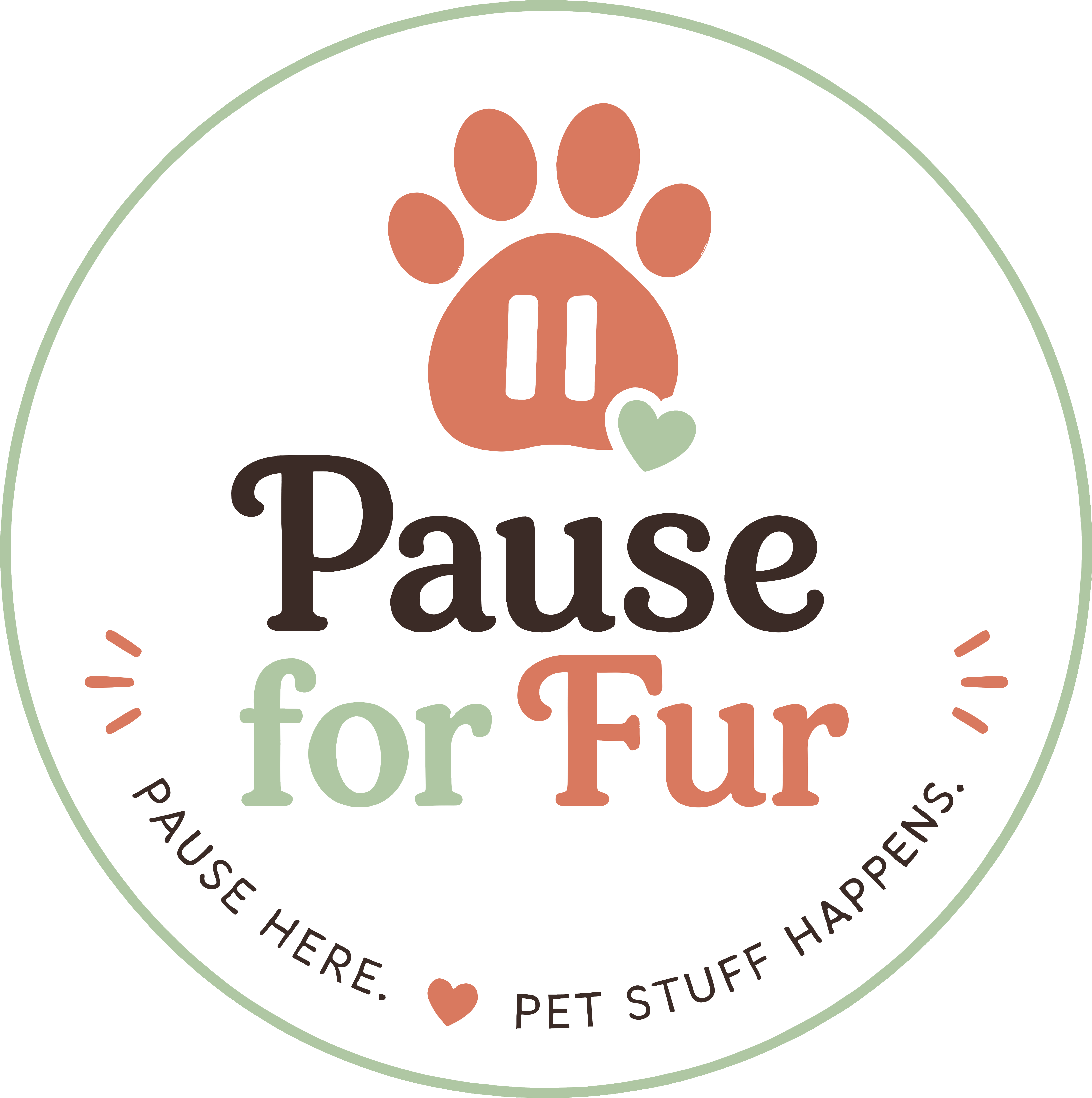 Pause For Fur logo