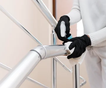 Final clean of a newly renovated New York space