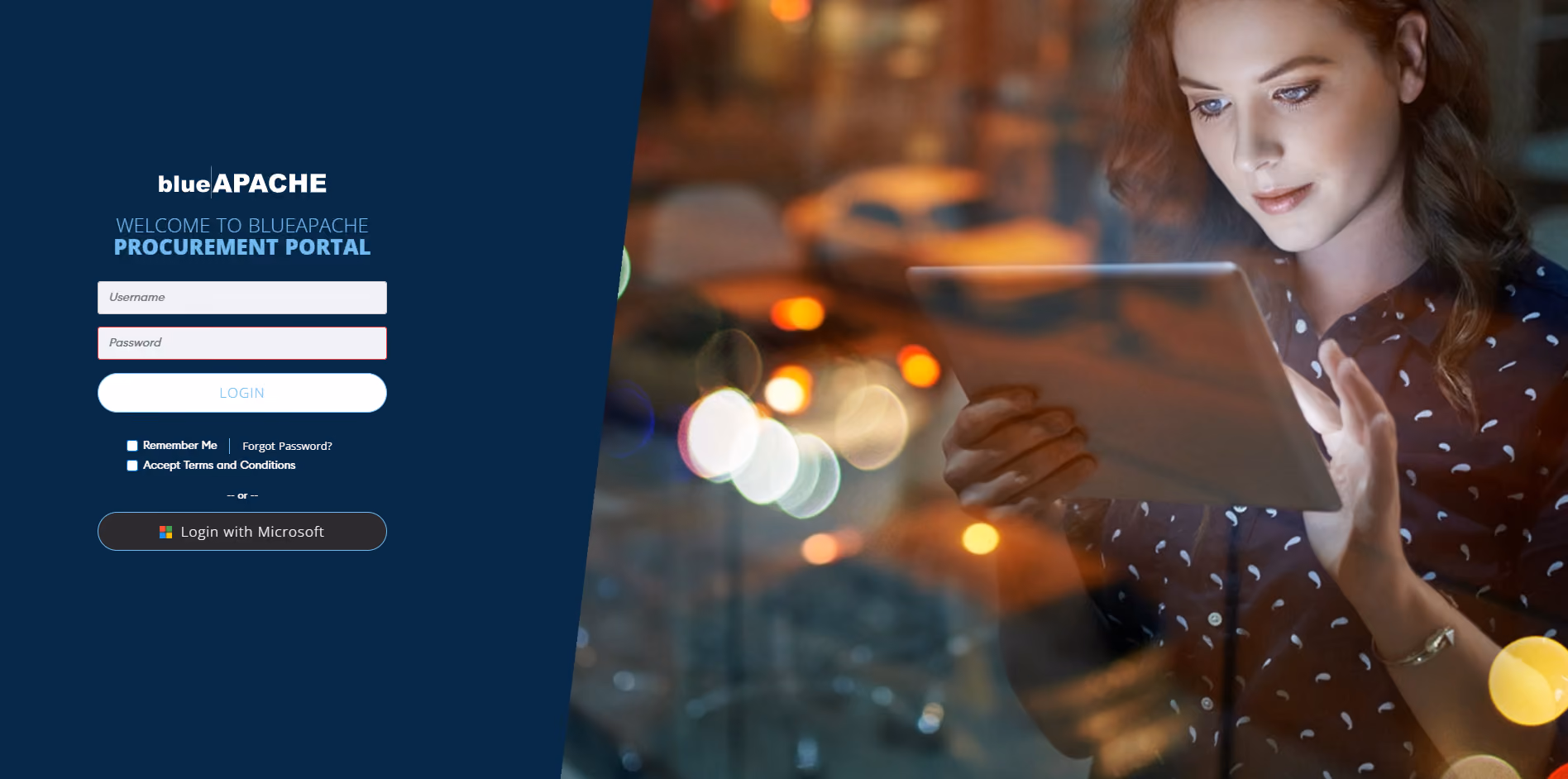 The blueAPACHE e-Store: IT purchasing made simple