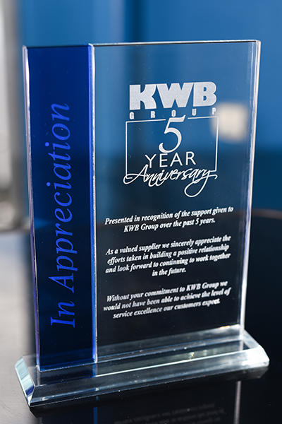 KWB Plaque